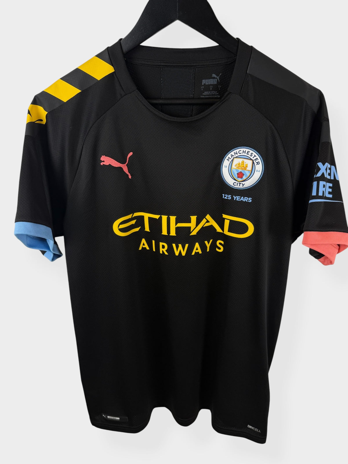 2019-20 MANCHESTER CITY AWAY SHIRT KUN AGUERO #10 L