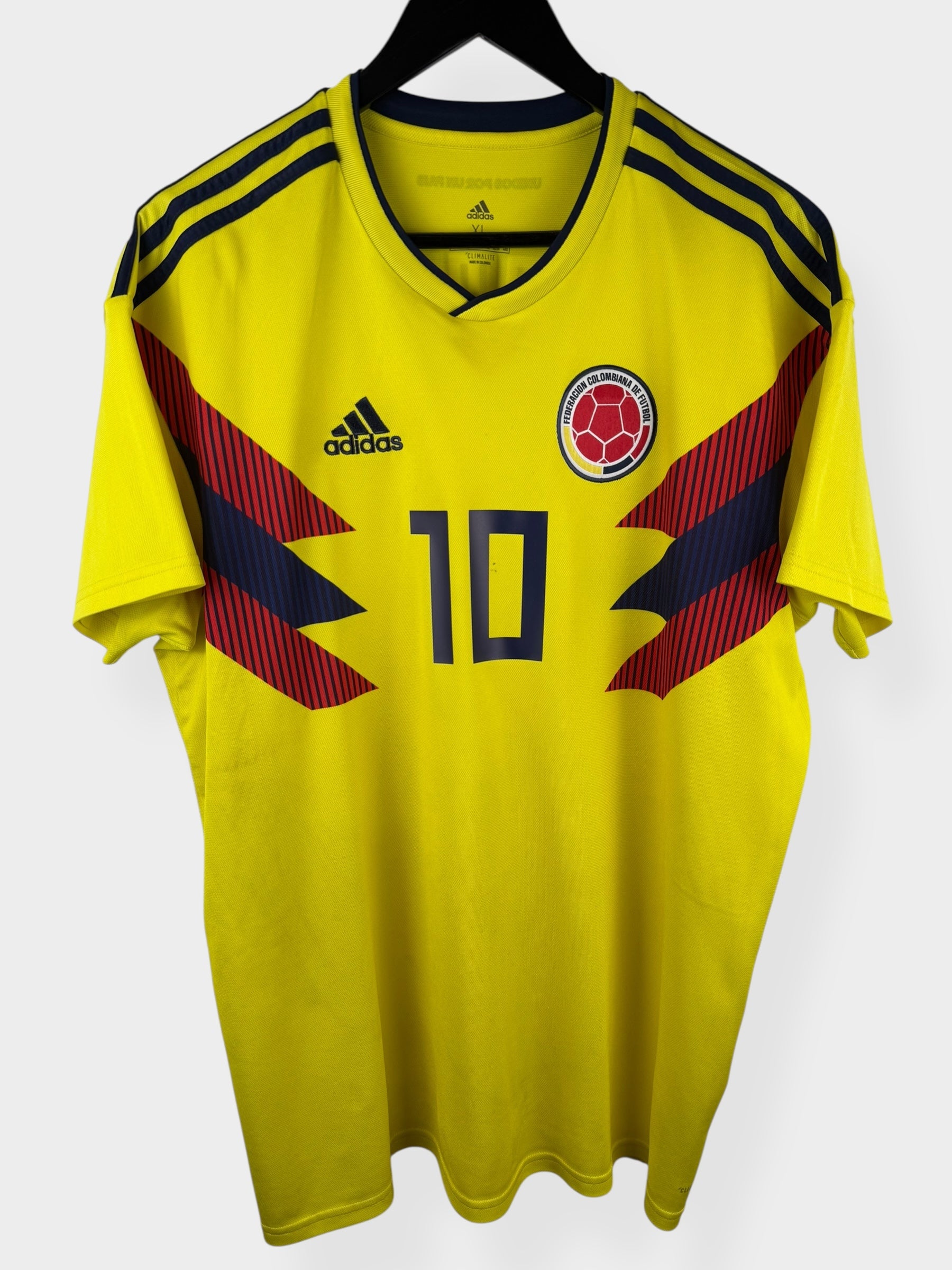 2018-19 COLOMBIA HEIMTRIKOT JAMES #10 XL