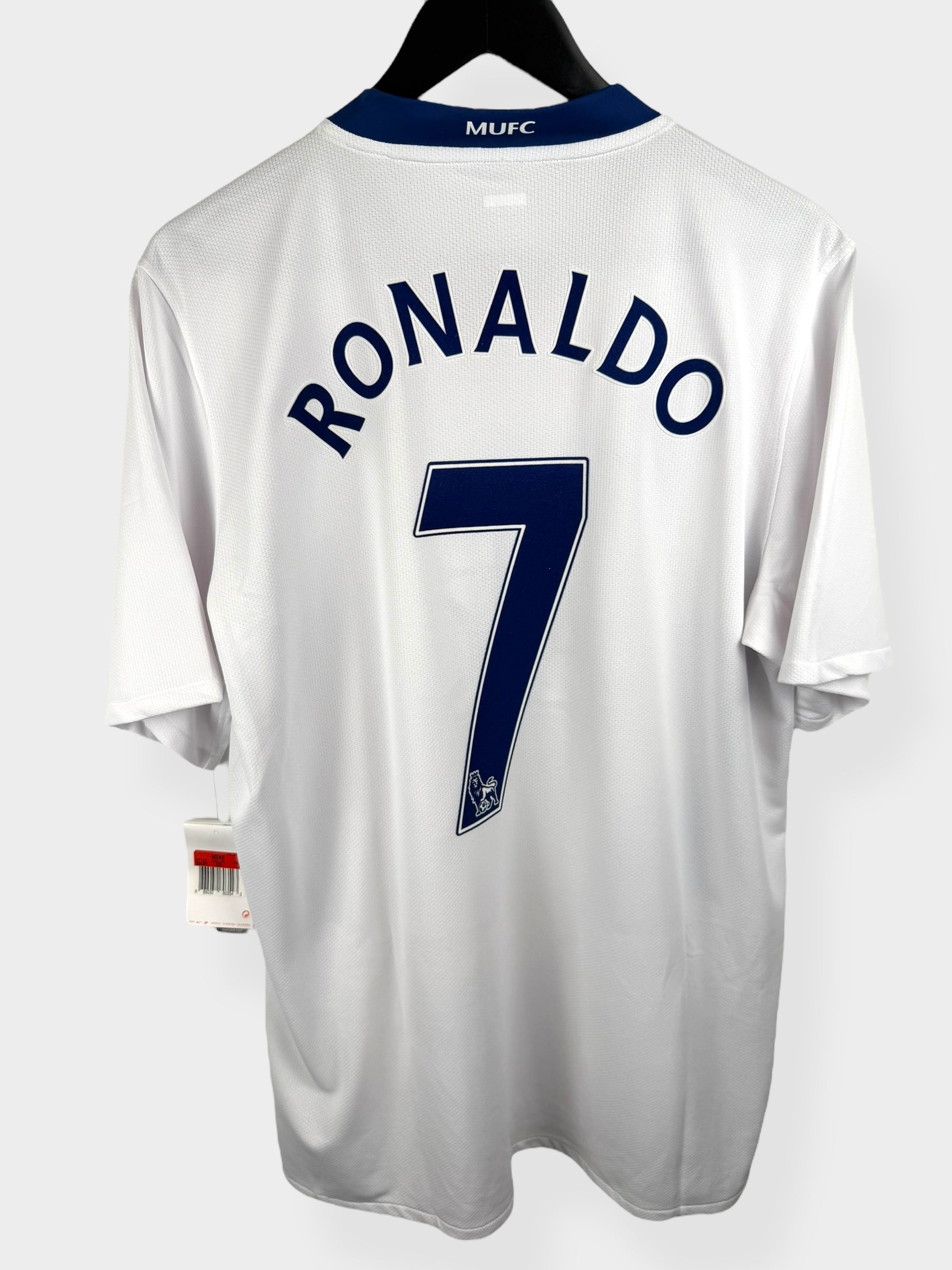 2008-09 MANCHESTER UNITED AWAY SHIRT RONALDO #7 L - Authentic Football Club
