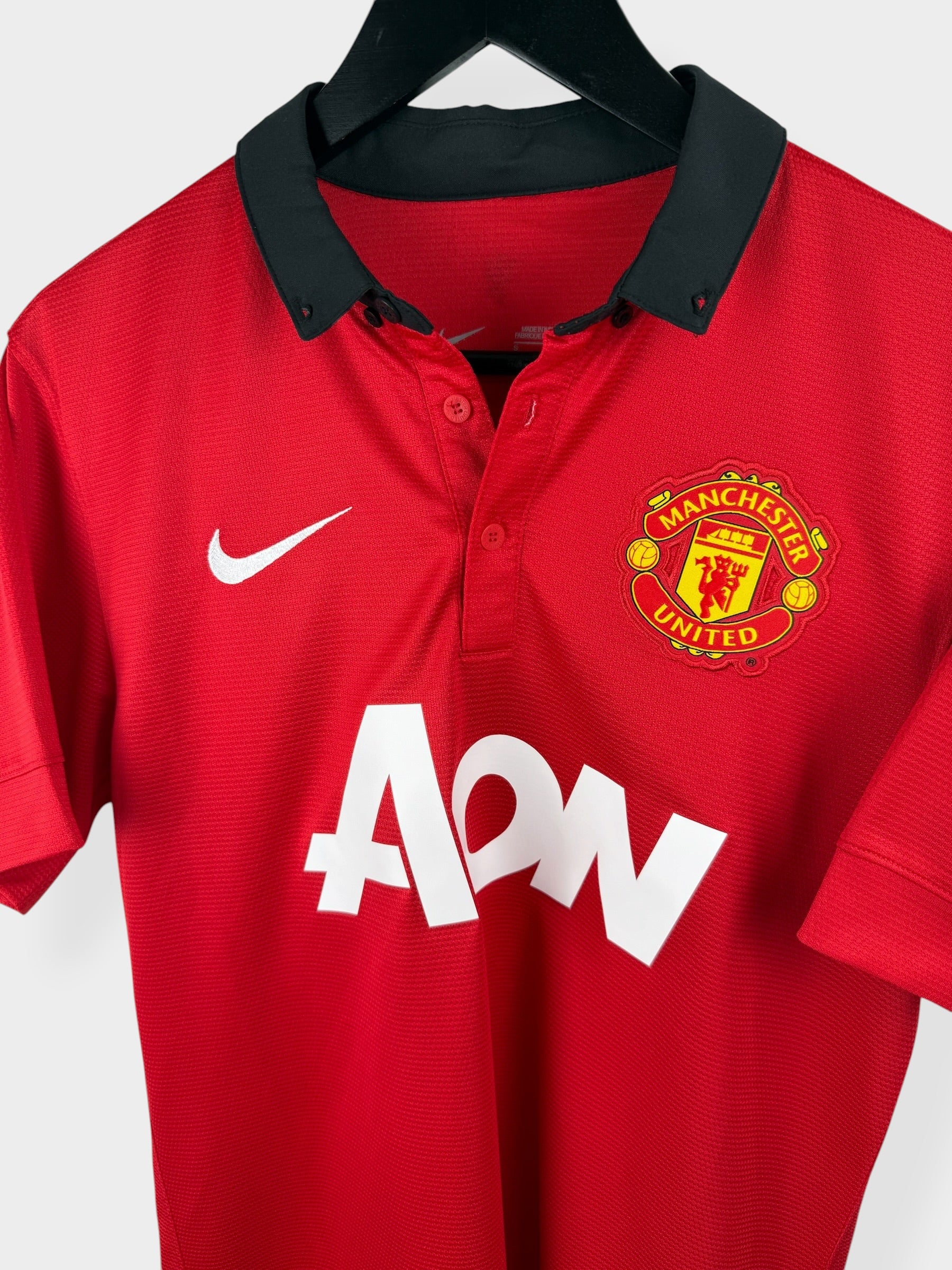 MAILLOT DOMICILE MANCHESTER UNITED 2013-14 CARRICK #16 S