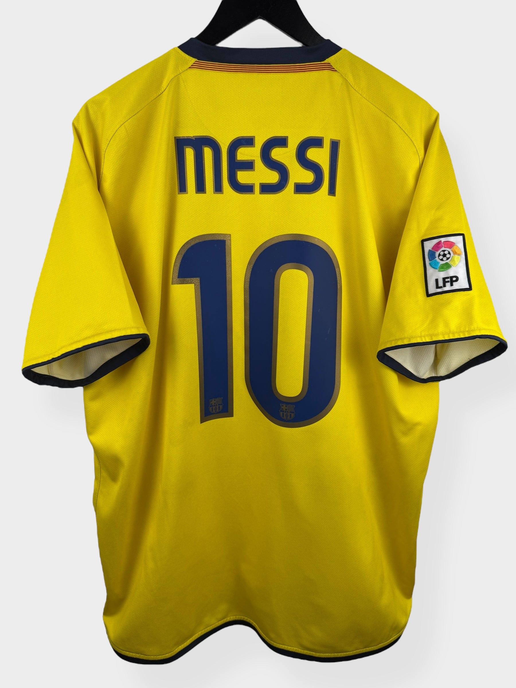 2008-09 BARCELONA UITSHIRT MESSI #10 XL
