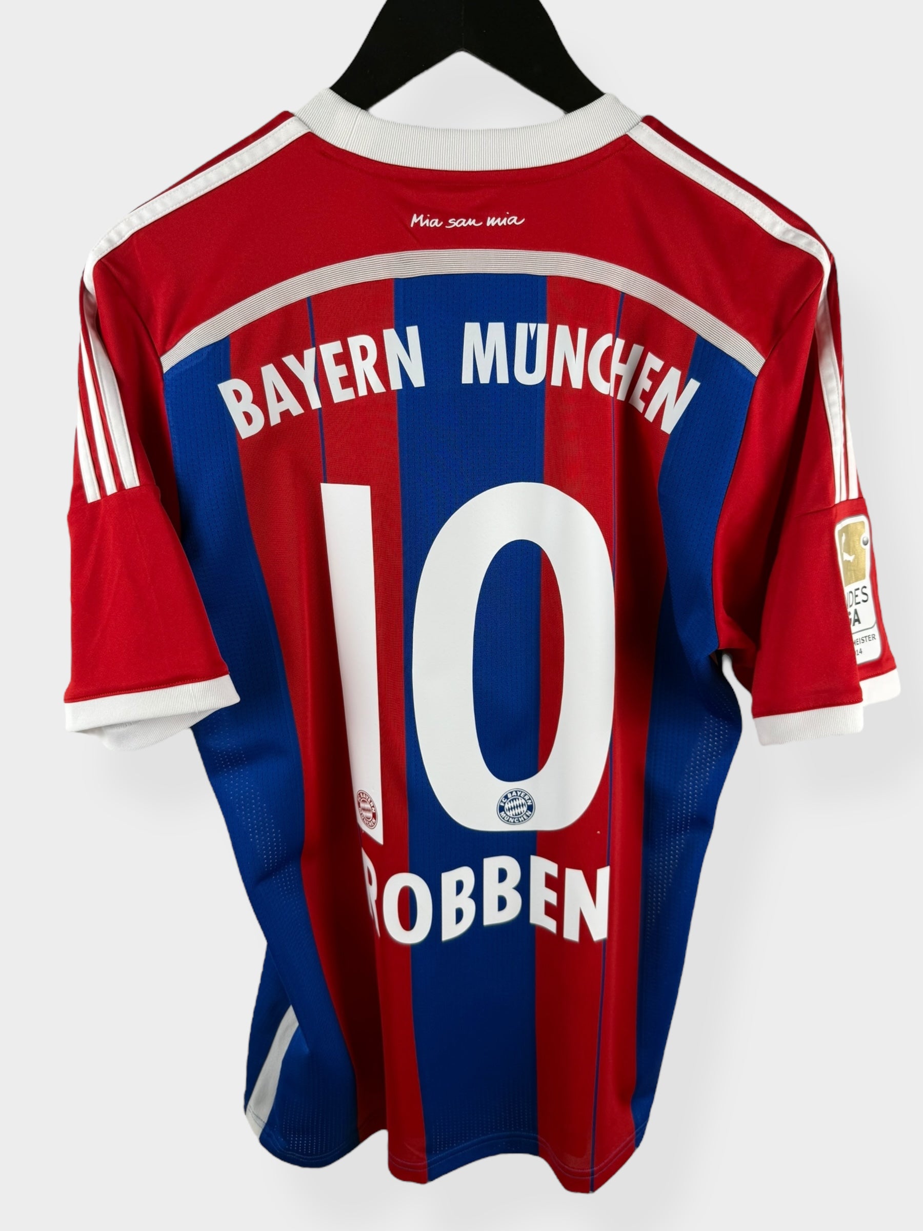 2014-15 BAYERN MUNICH HOME SHIRT ROBBEN #10 M