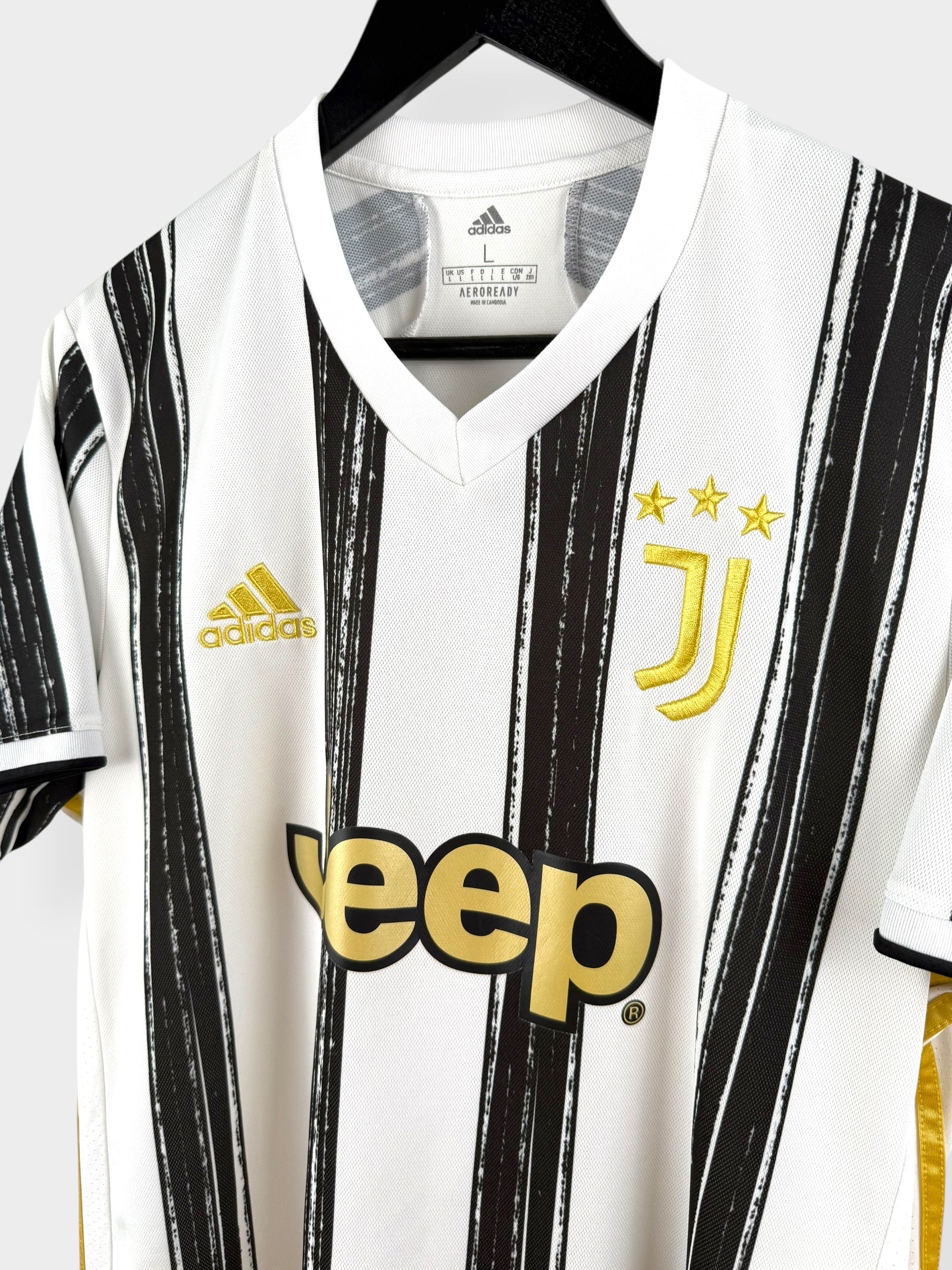 2020-21 JUVENTUS HOME SHIRT RONALDO #7 L
