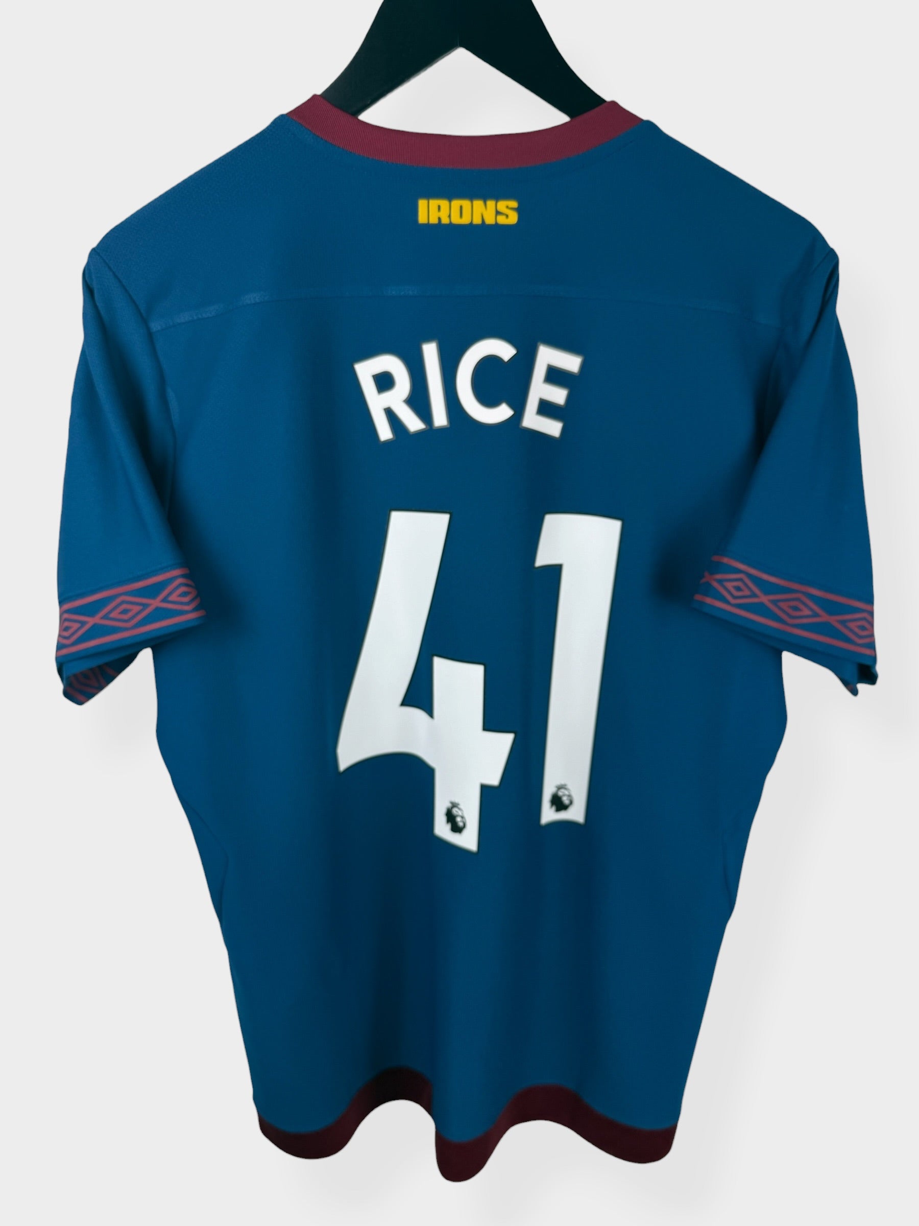 2018-19 WEST HAM AWAY SHIRT RICE #41 M