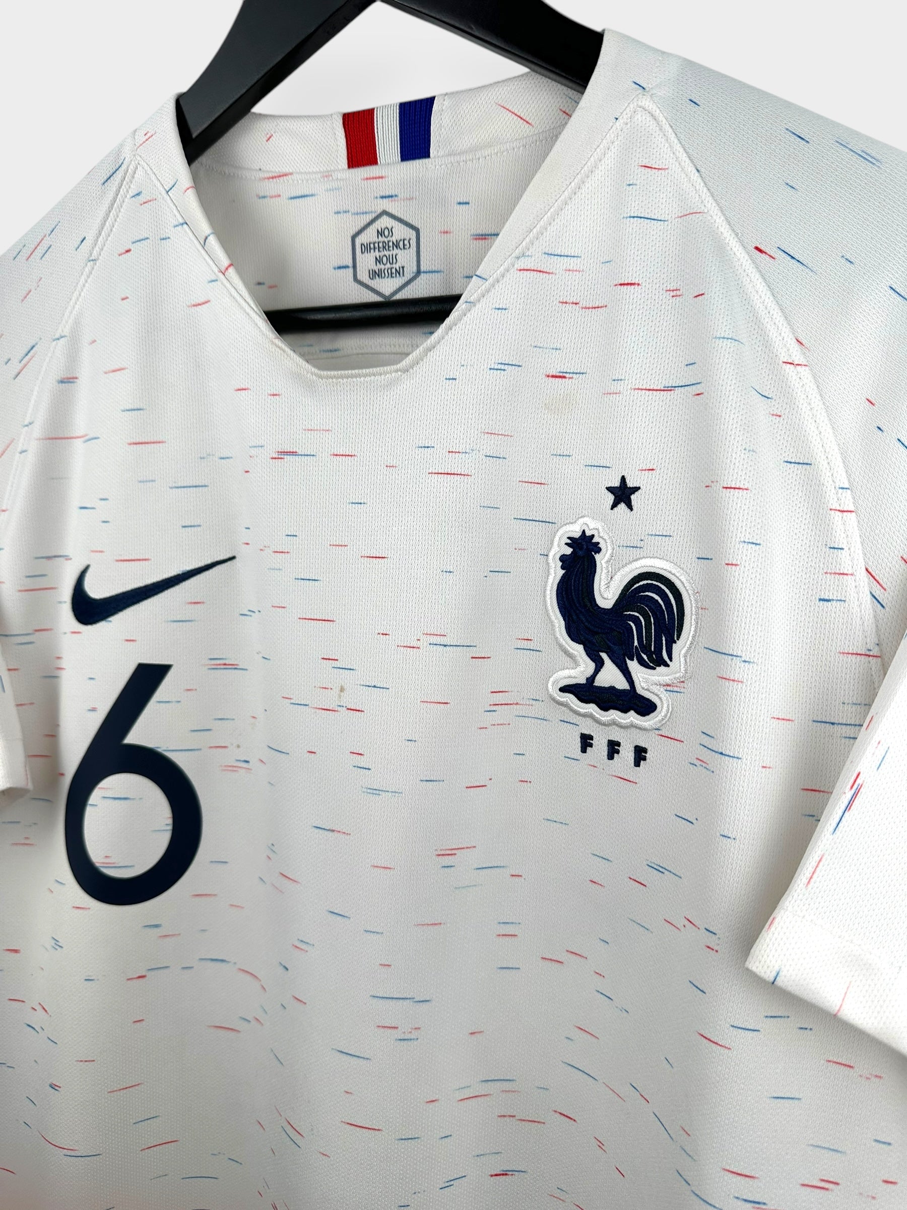 2018-19 FRANCE AWAY SHIRT POGBA #6 M