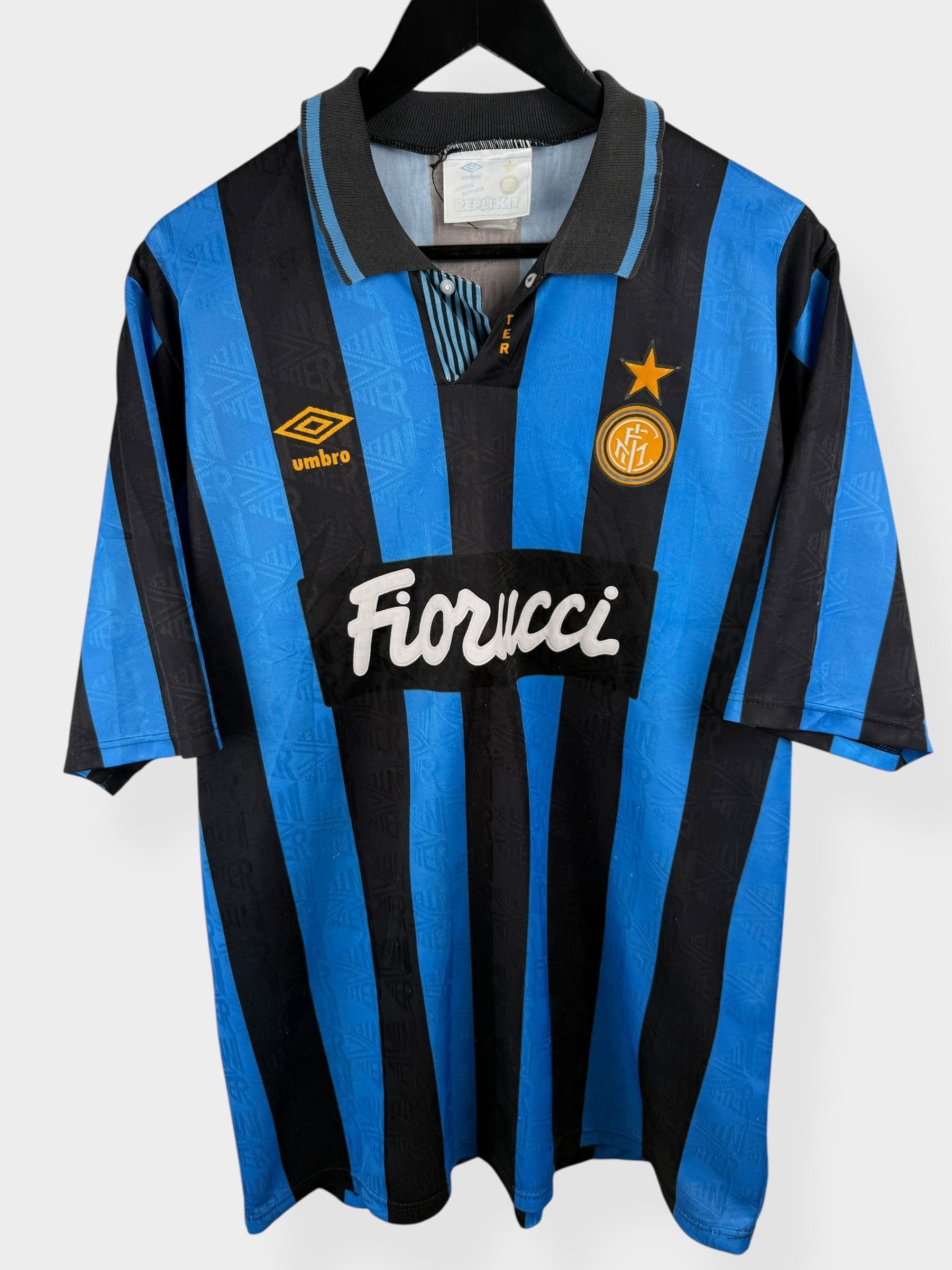 UMBRO Inter Milan インテル1994-95 ユニフォーム 1994-95 INTER MILAN HOME SHIRT XXL