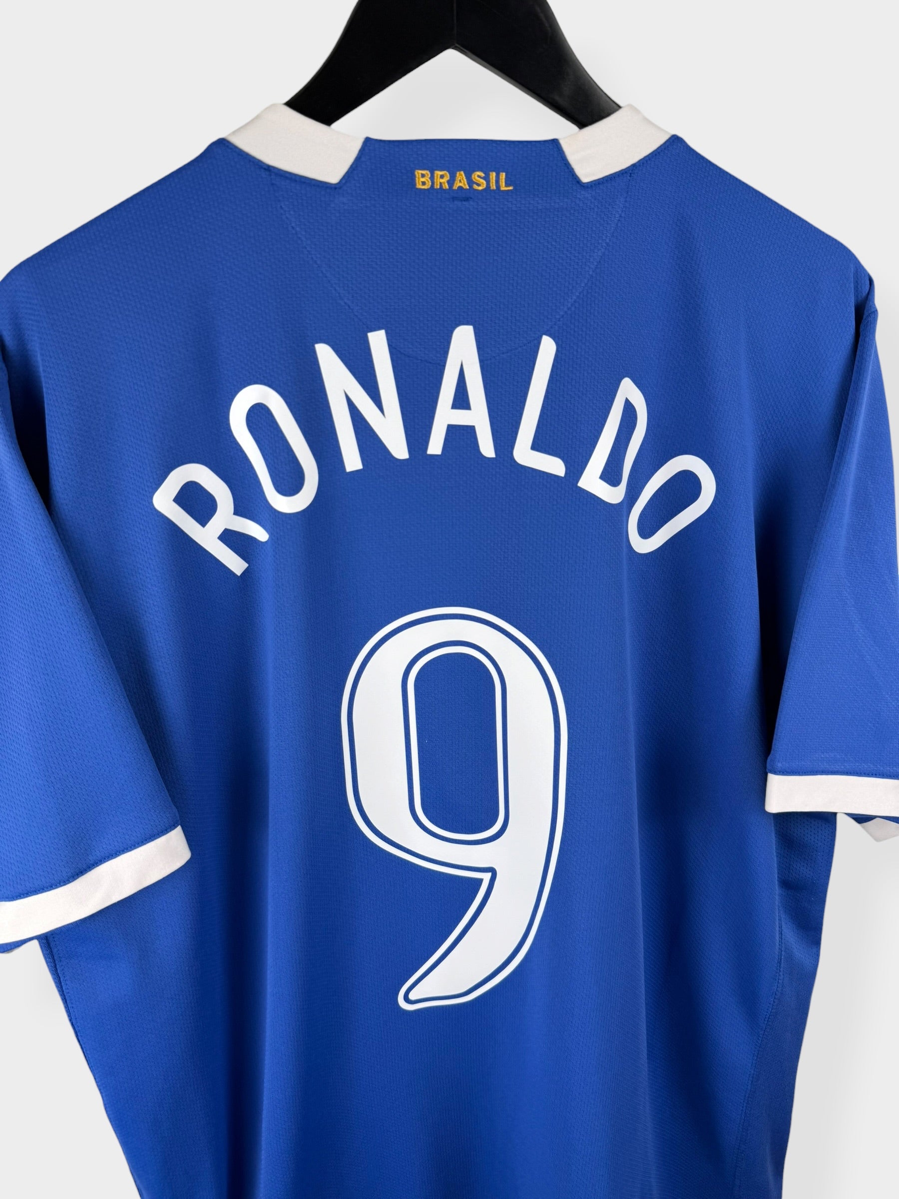 MAILLOT EXTÉRIEUR BRÉSIL 2006-08 RONALDO #9 XL