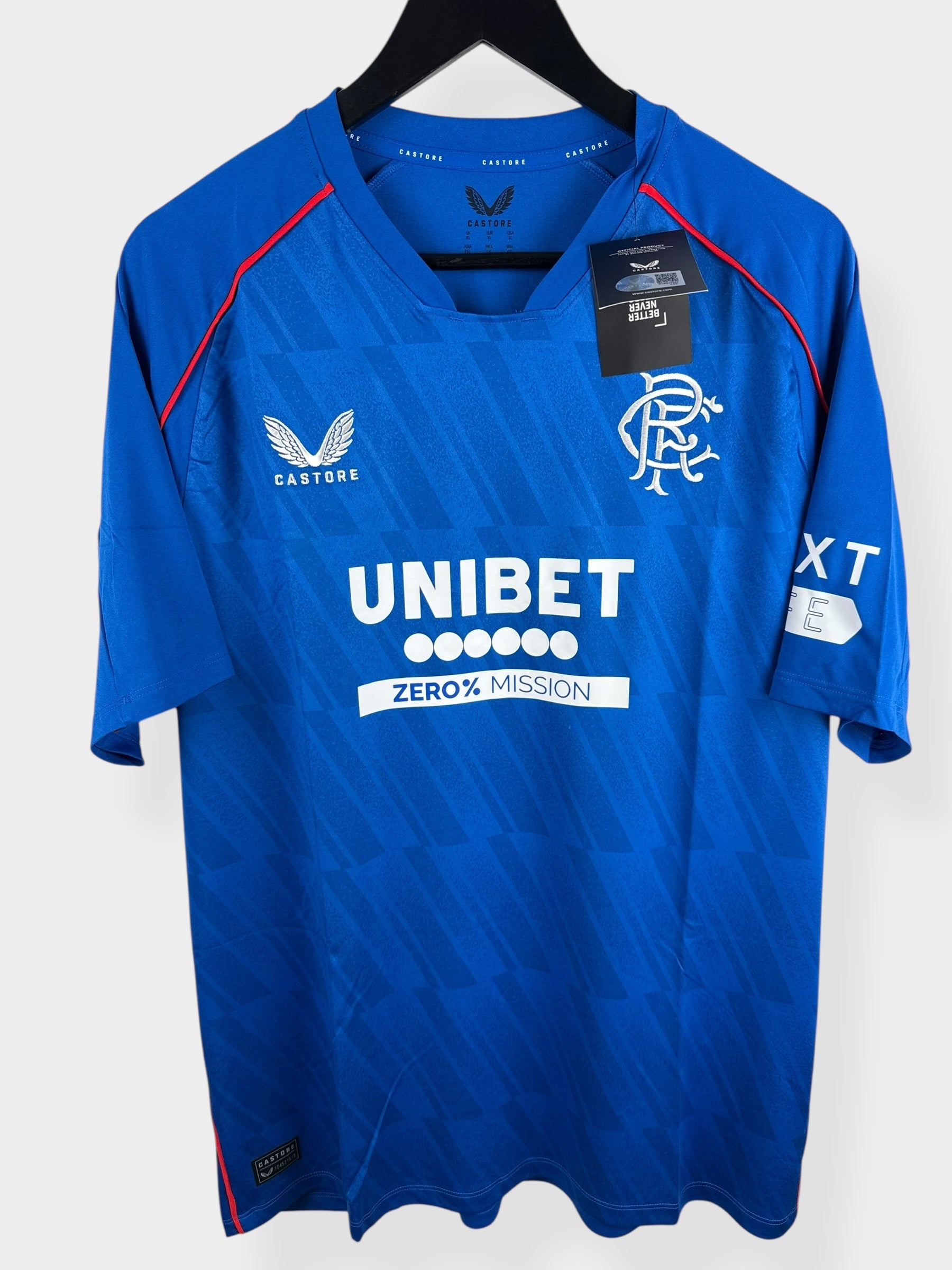 2024-25 RANGERS HOME SHIRT DESSERS #9 XL