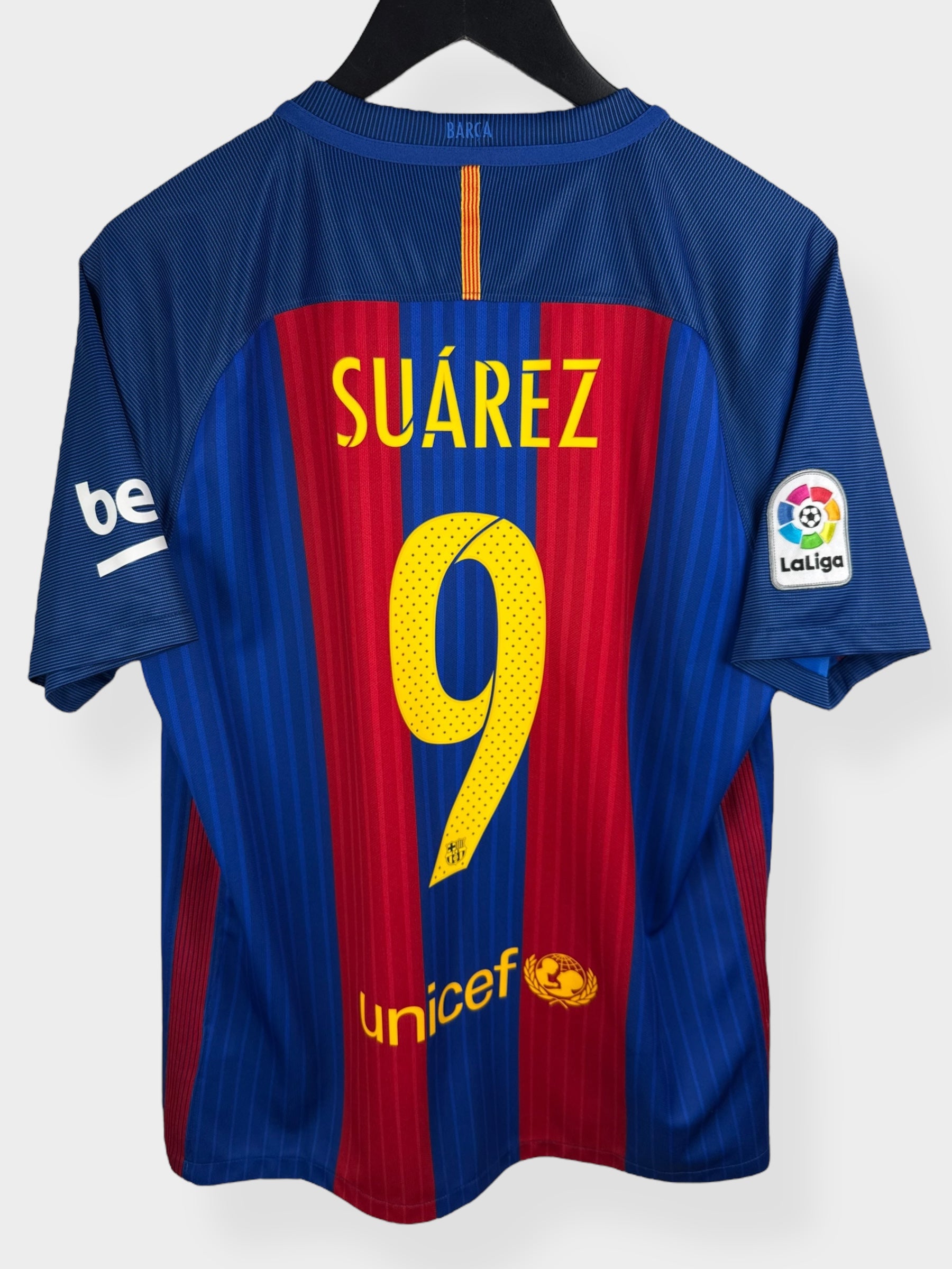 2016-17 BARCELONA HEIMTRIKOT SUAREZ #9 M