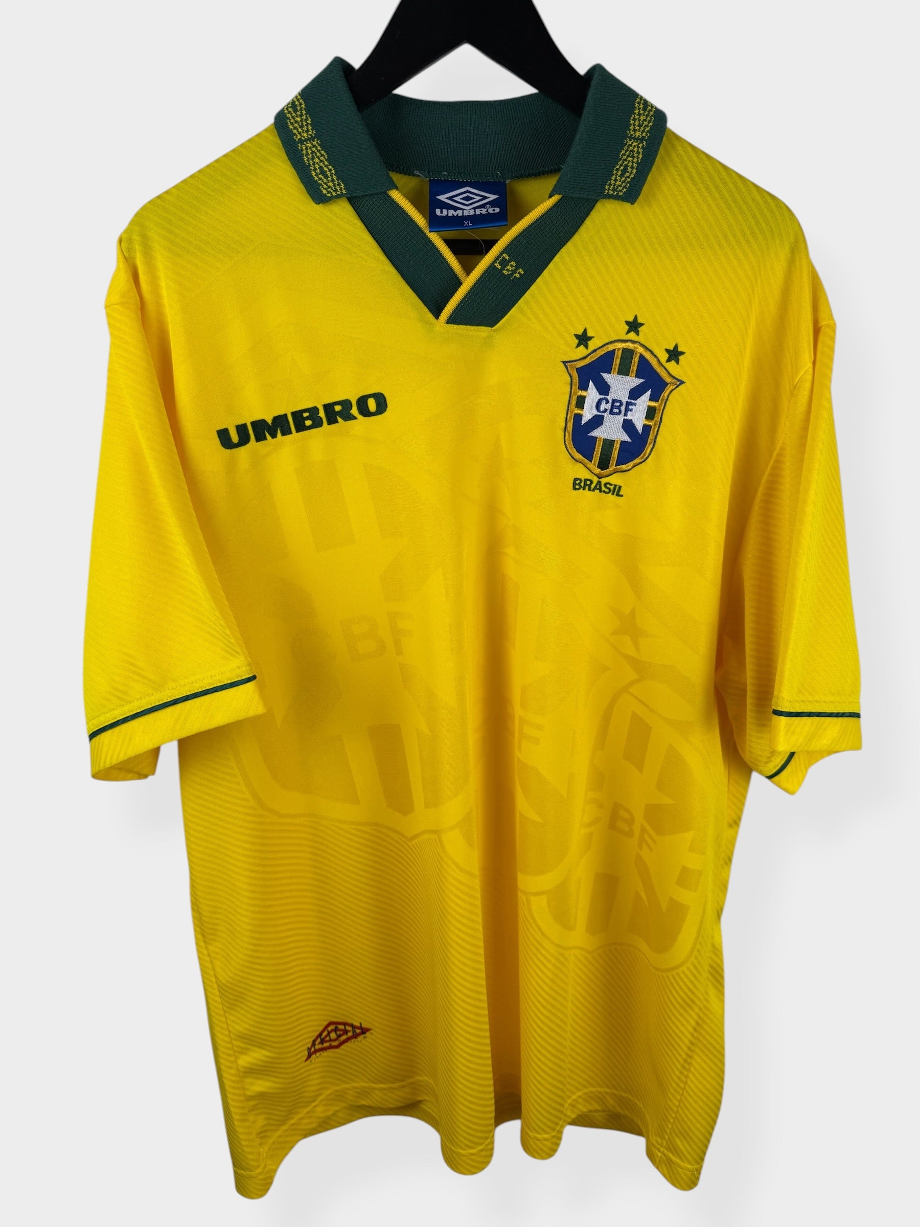 1993-94 BRAZIL HOME SHIRT XL