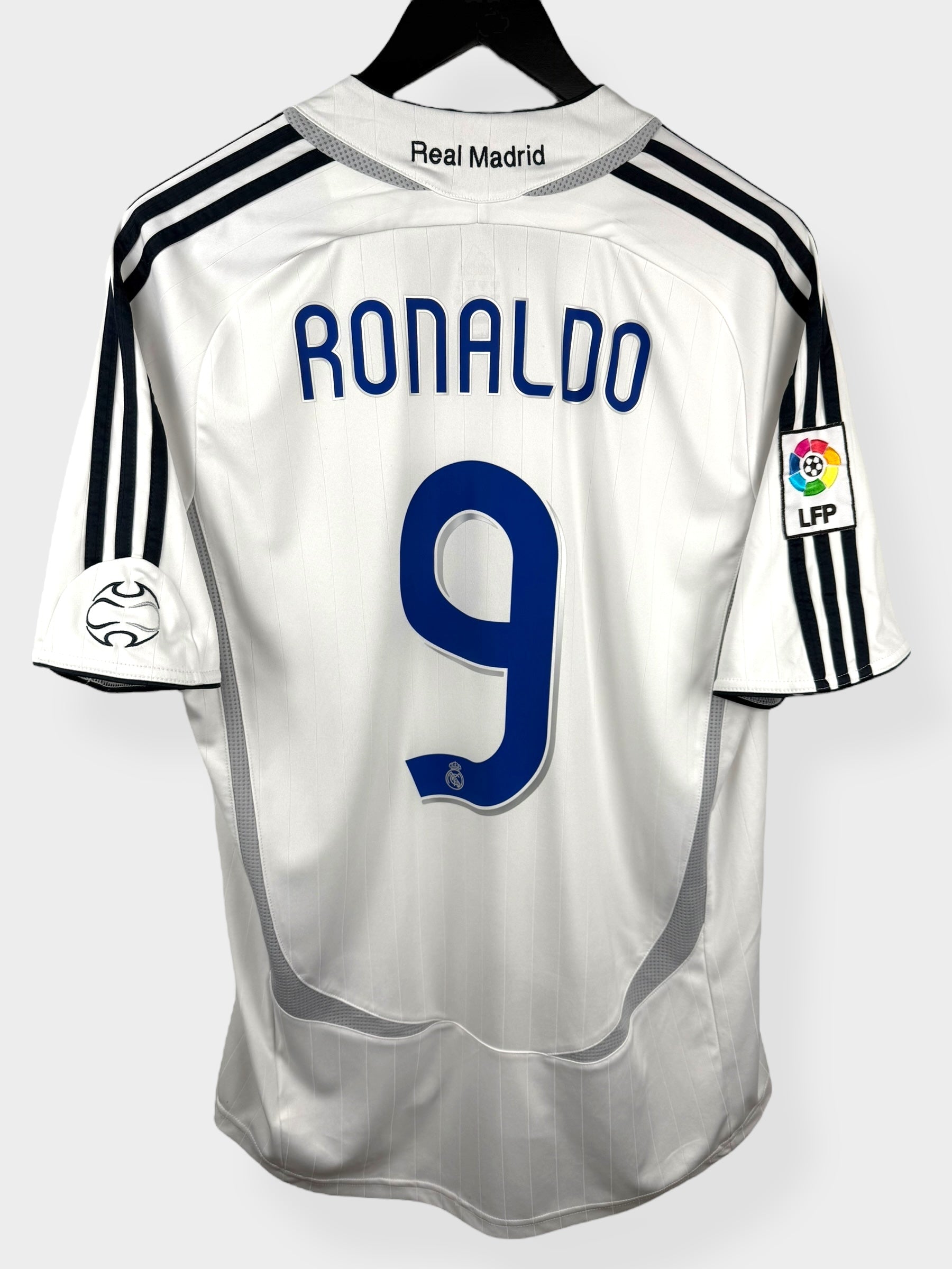 2006-07 REAL MADRID HOME SHIRT RONALDO #9 M