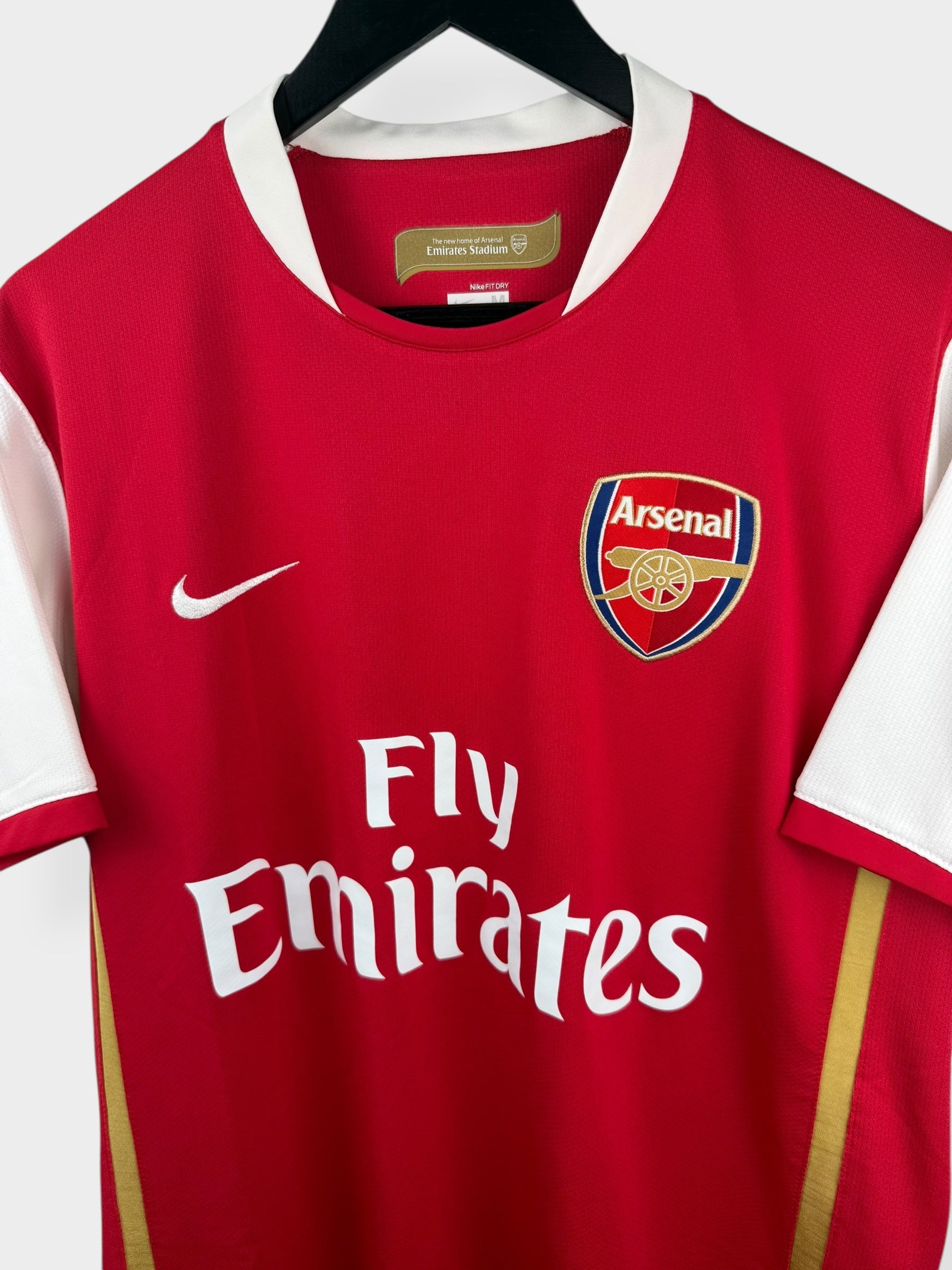 2006-08 ARSENAL HOME SHIRT ADEBAYOR #25 M