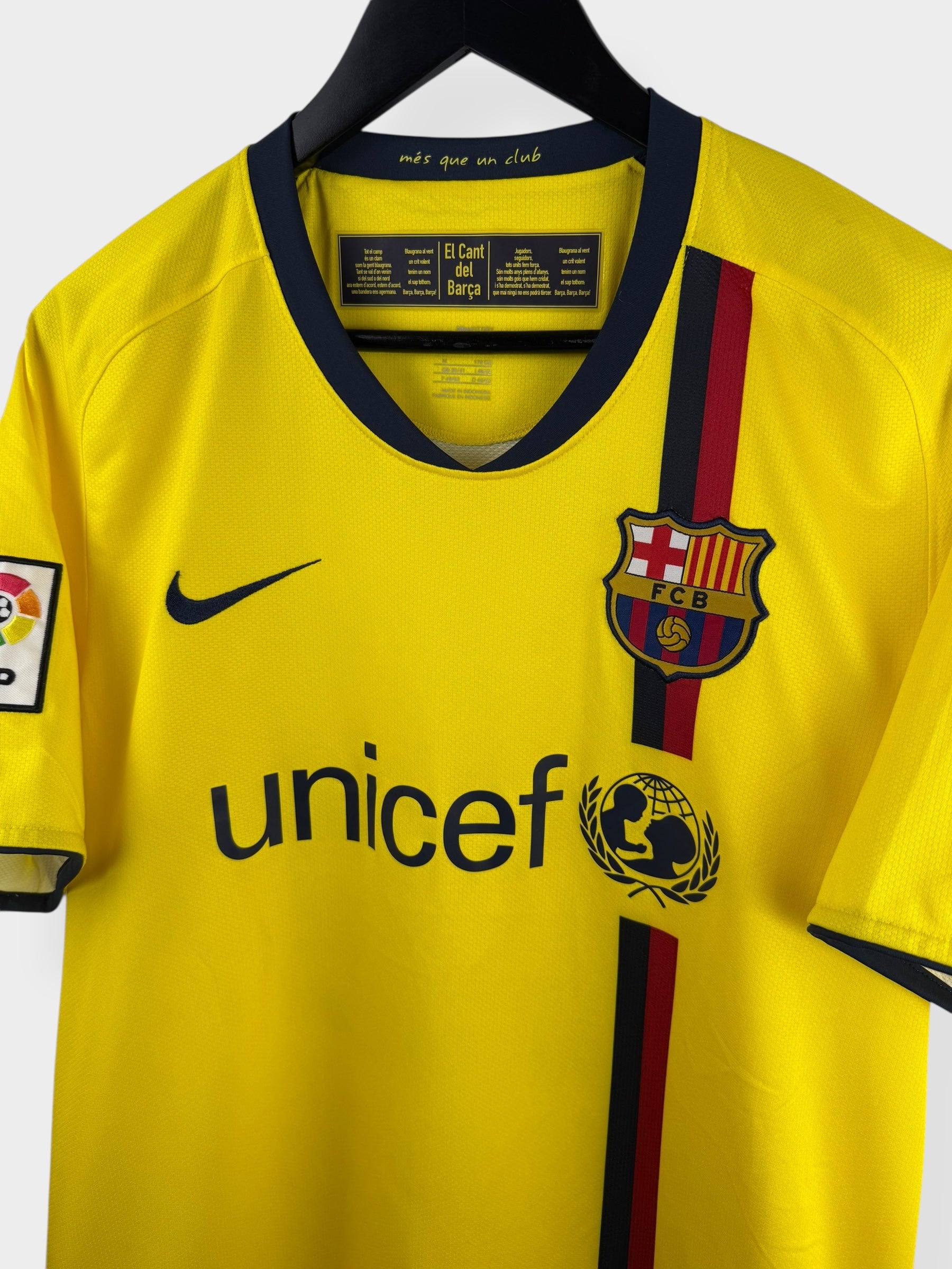 2008-10 BARCELONA AWAY SHIRT MESSI #10 M