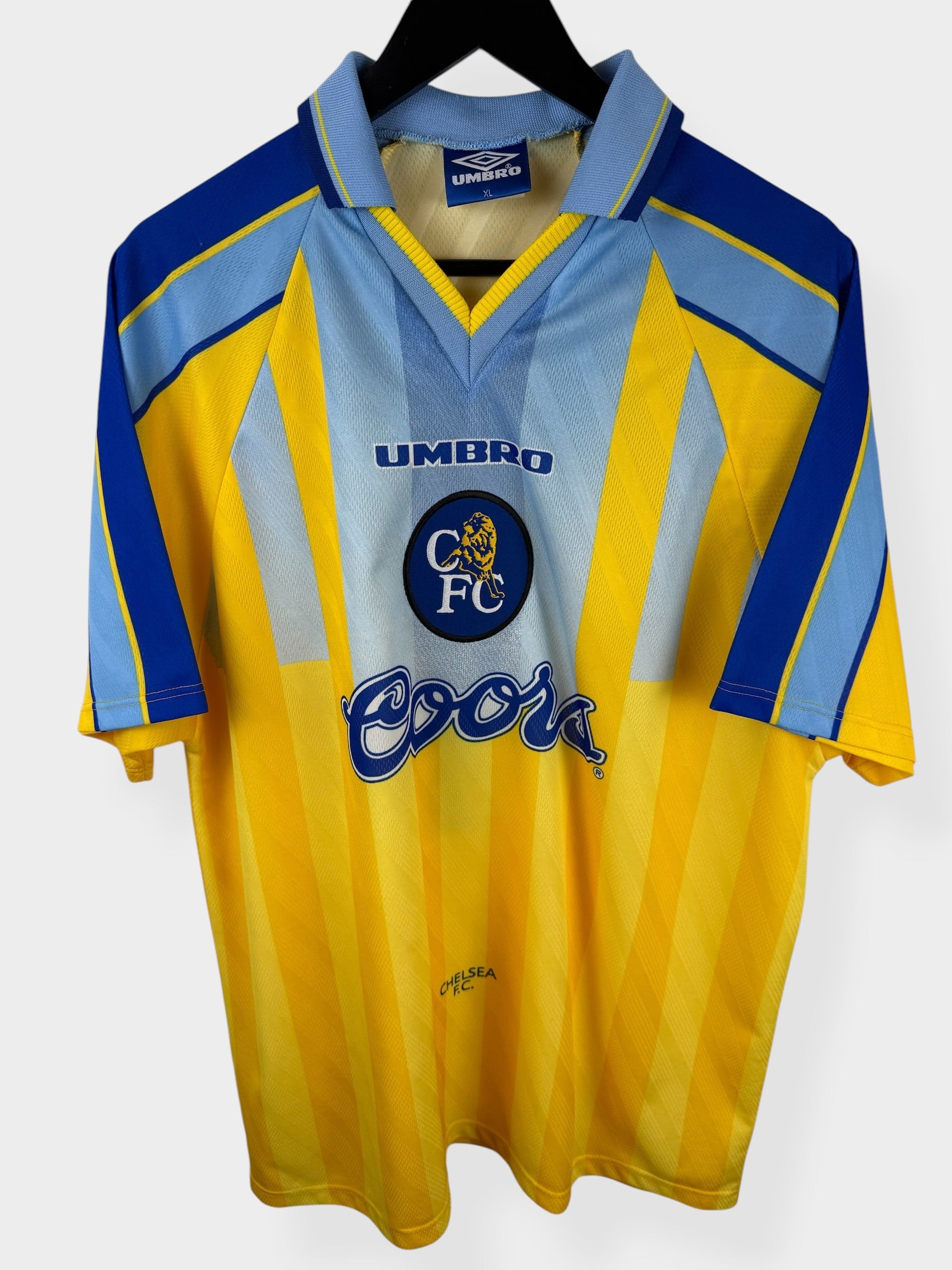 1996-97 CHELSEA AWAY SHIRT GULLIT #4 XL