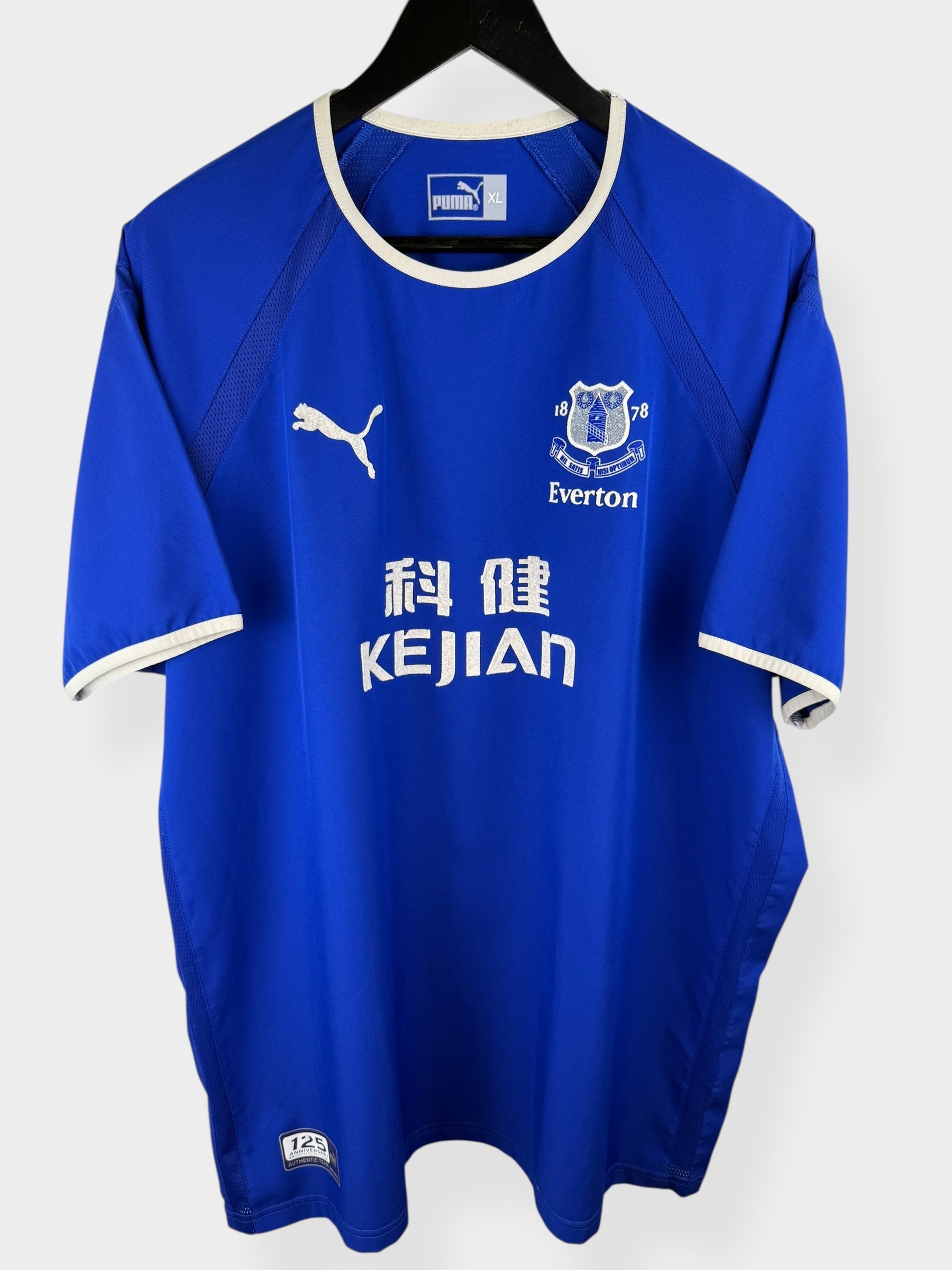2003-04 EVERTON HOME SHIRT XL