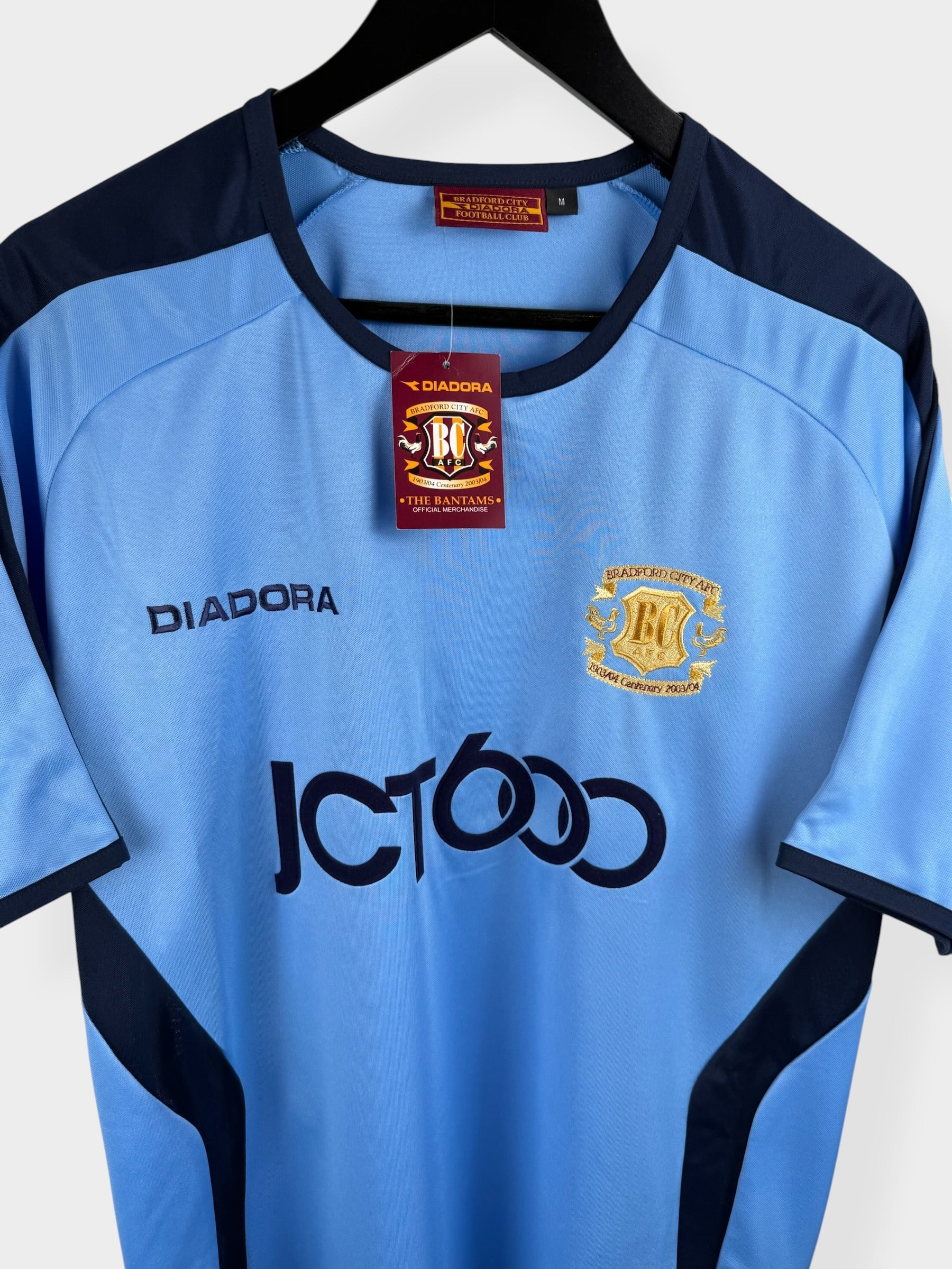 MAILLOT EXTÉRIEUR DE BRADFORD CITY 2003-04 M