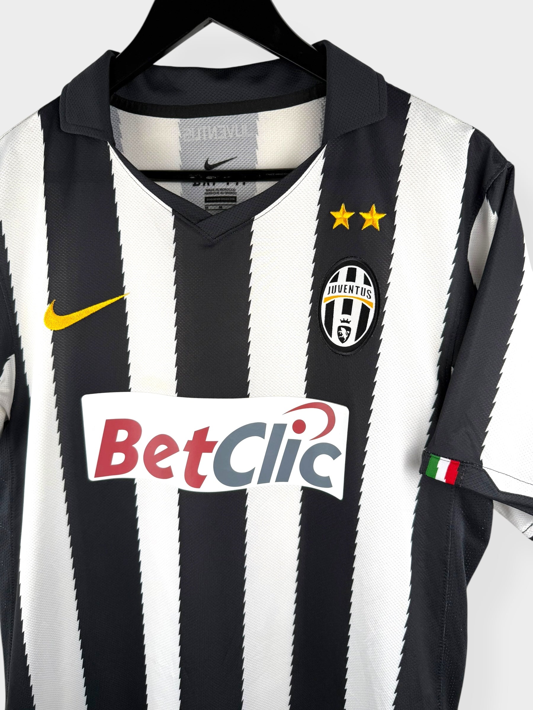 2010-11 JUVENTUS HOME SHIRT DEL PIERO #10 M