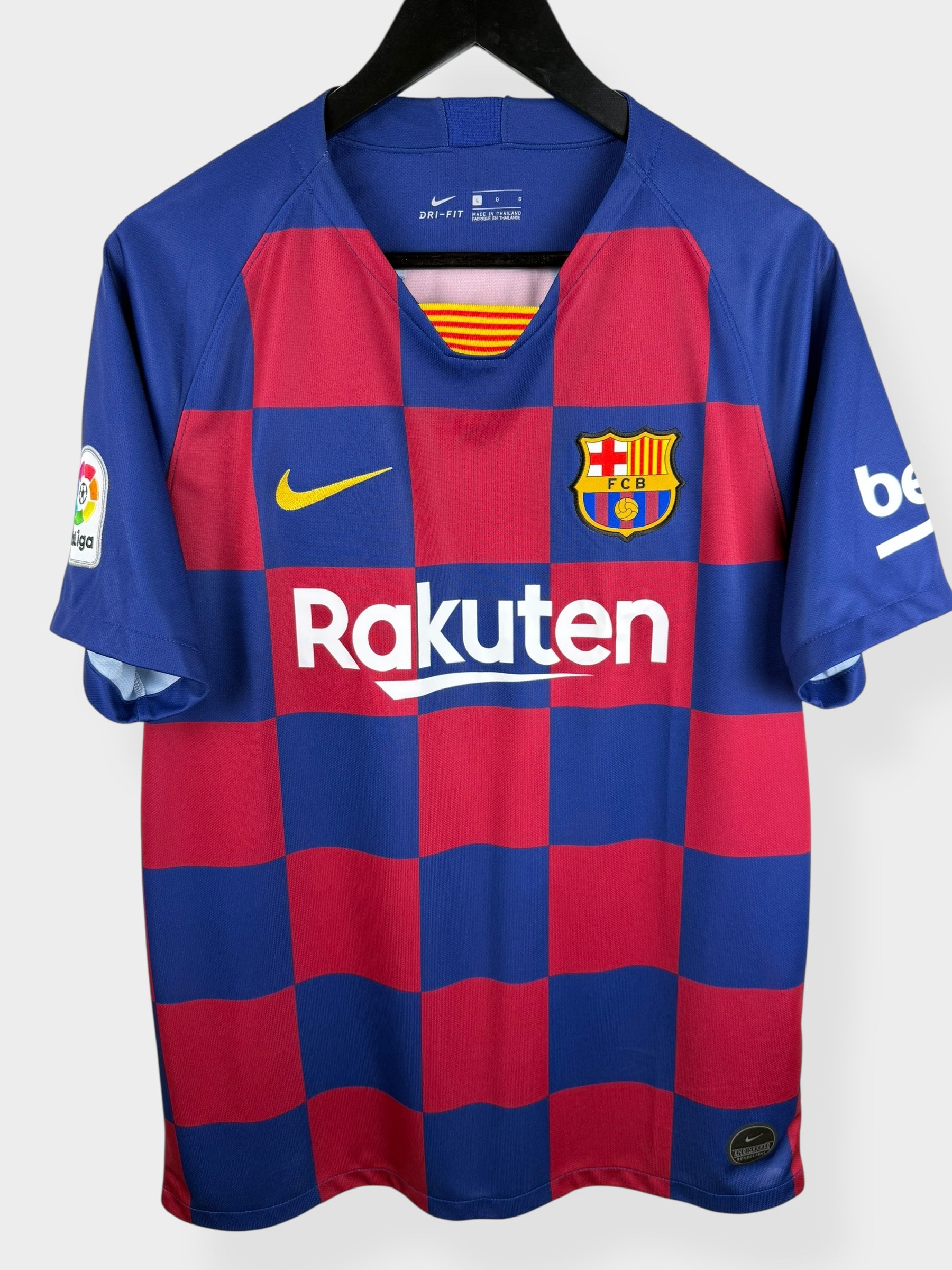 2019-20 BARCELONA HOME SHIRT MESSI #10 L