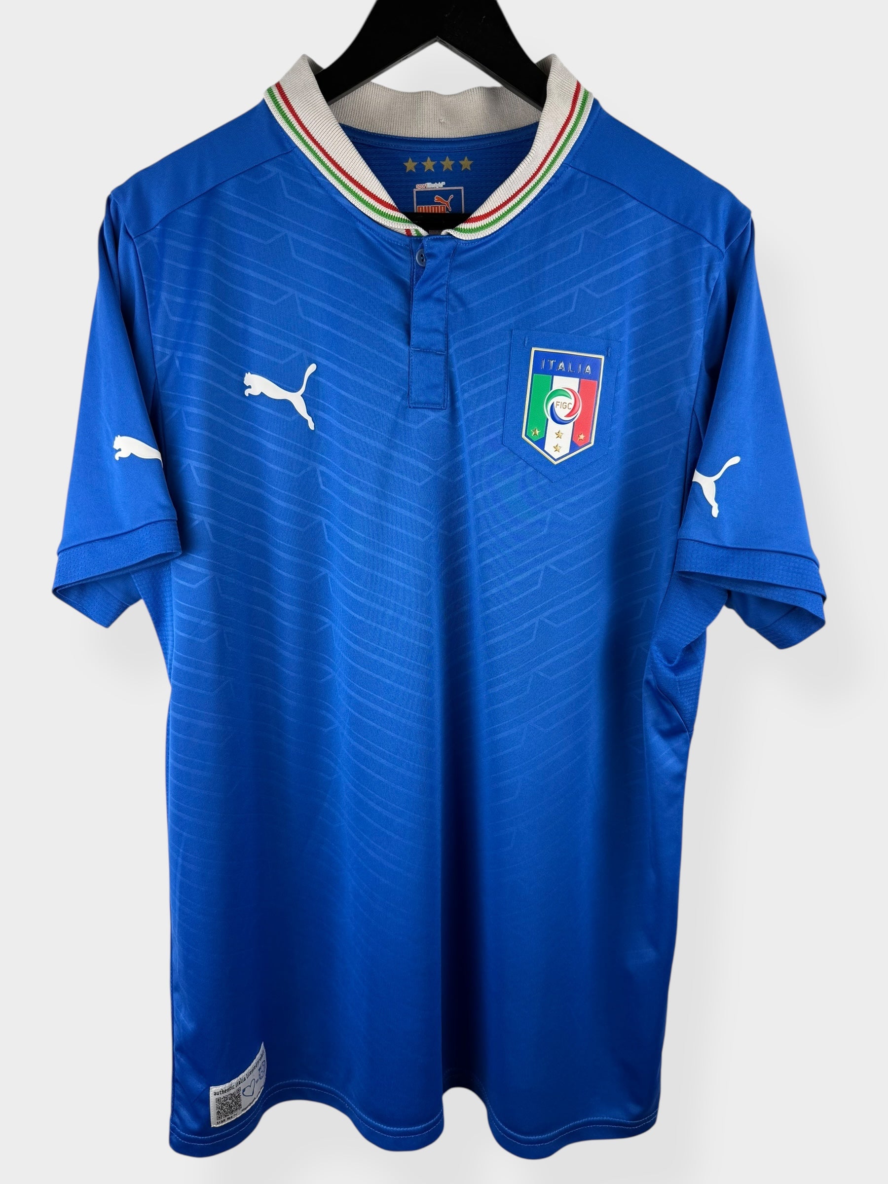 2012-13 ITALY HOME SHIRT XL
