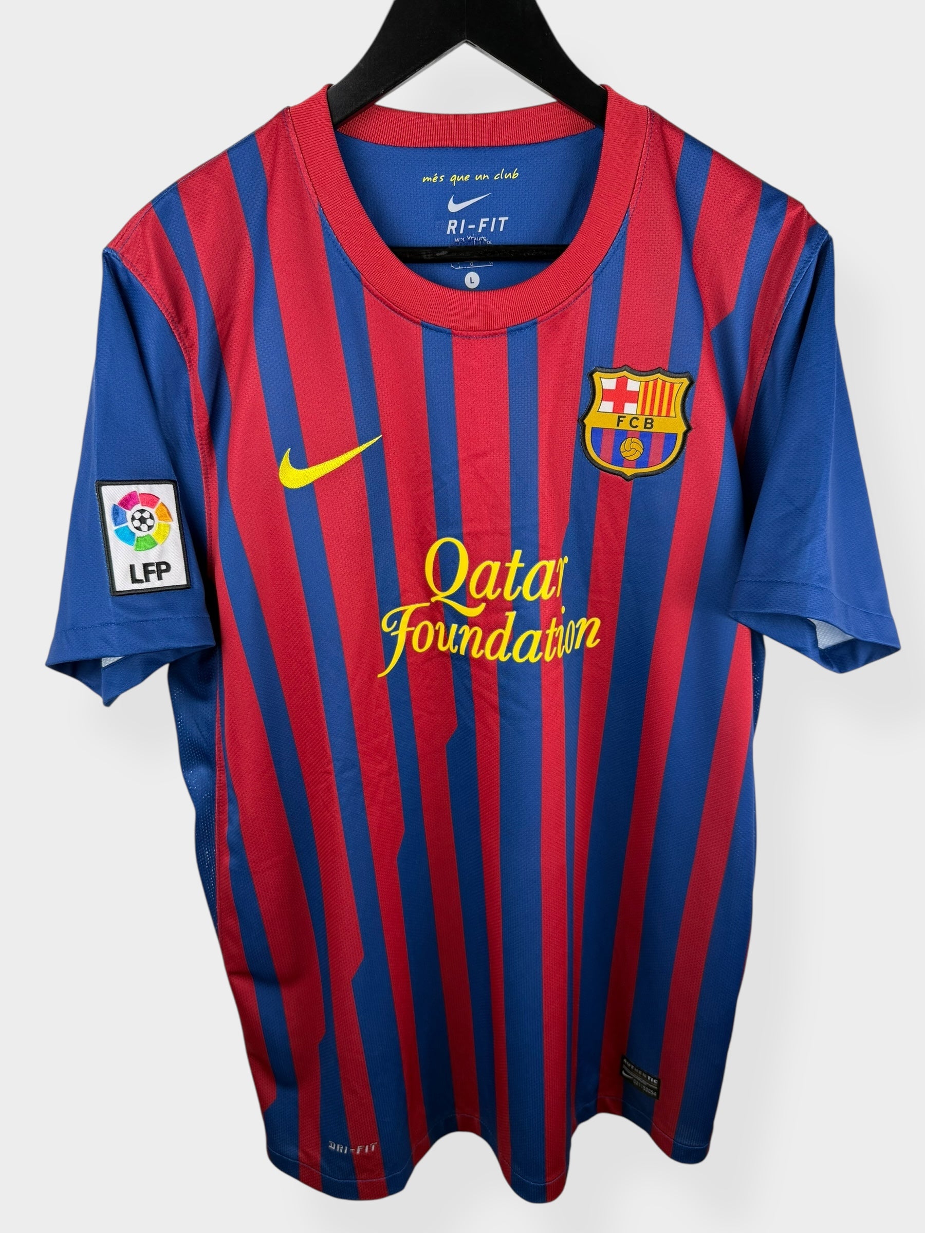 2011-12 BARCELONA HOME SHIRT MESSI #10 L - Authentic Football Club