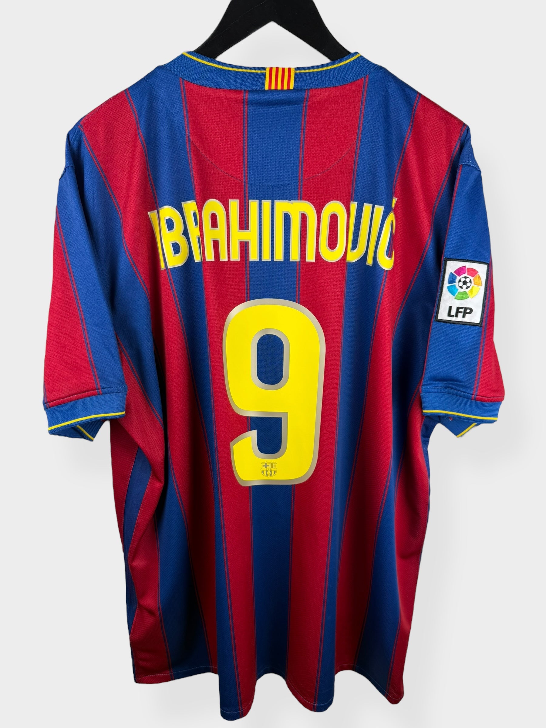 2009-10 BARCELONA HEIMTRIKOT IBRAHIMOVIC #9 XXL