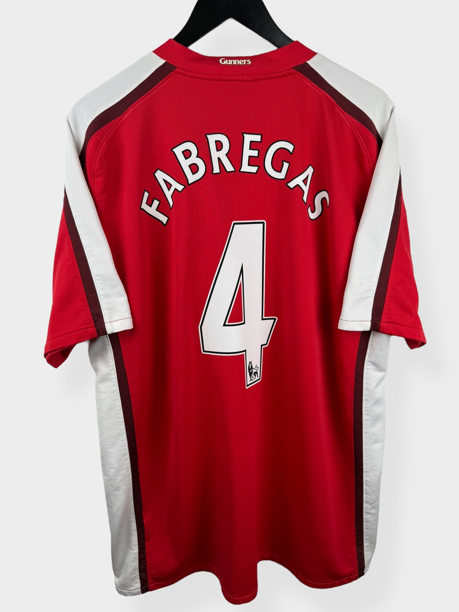 2008-10 ARSENAL HOME SHIRT FABREGAS #4 XXL