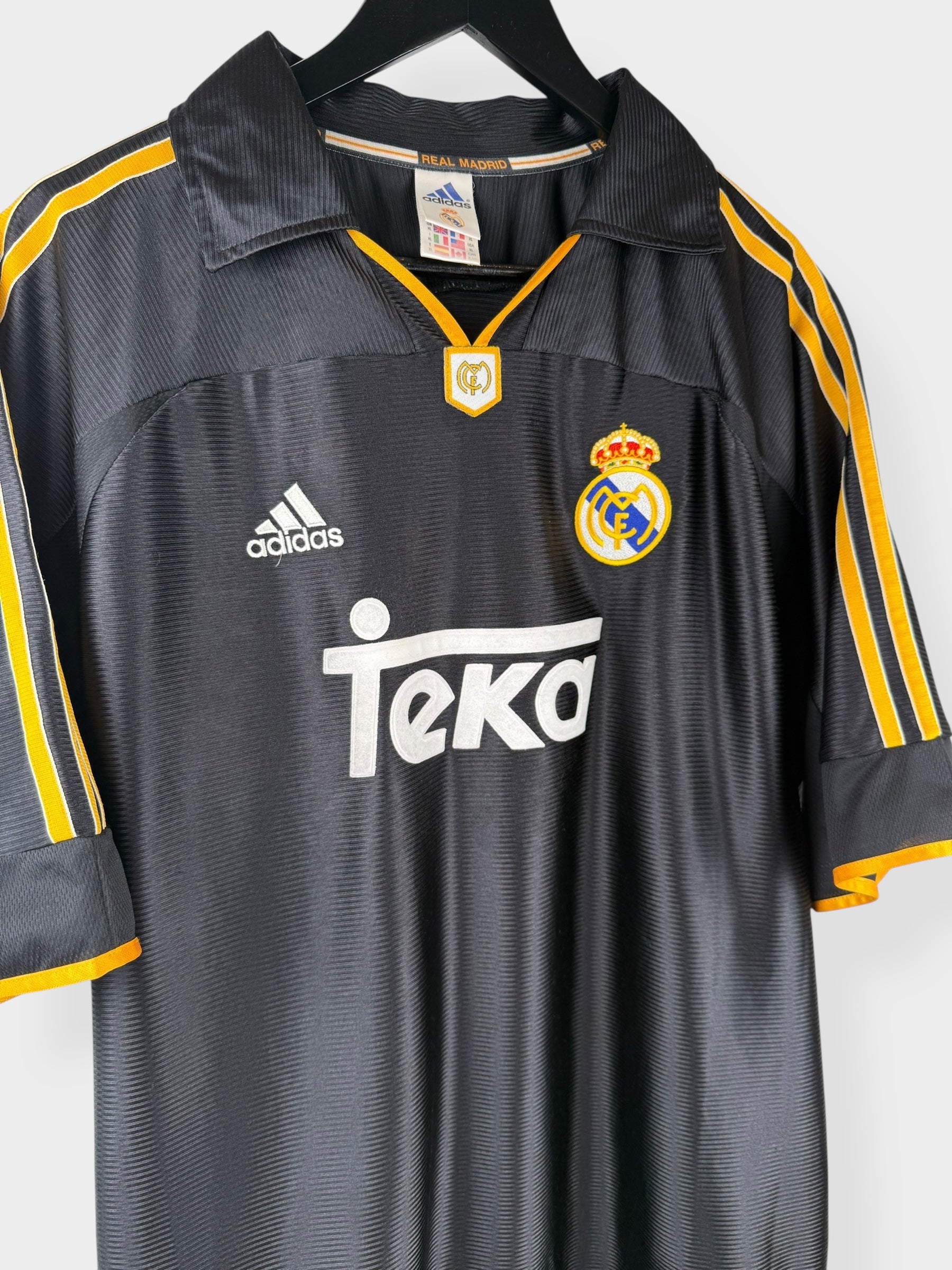 1999-00 REAL MADRID AWAY SHIRT XL