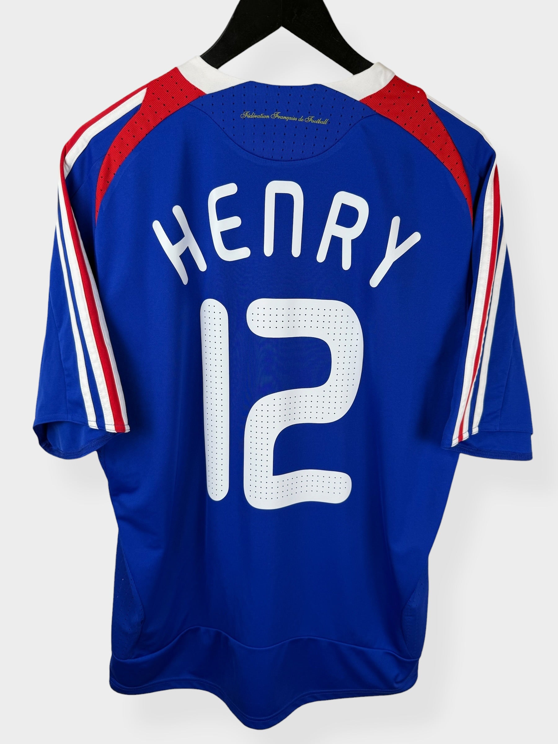 2007-08 FRANCE HOME SHIRT HENRY #12 L