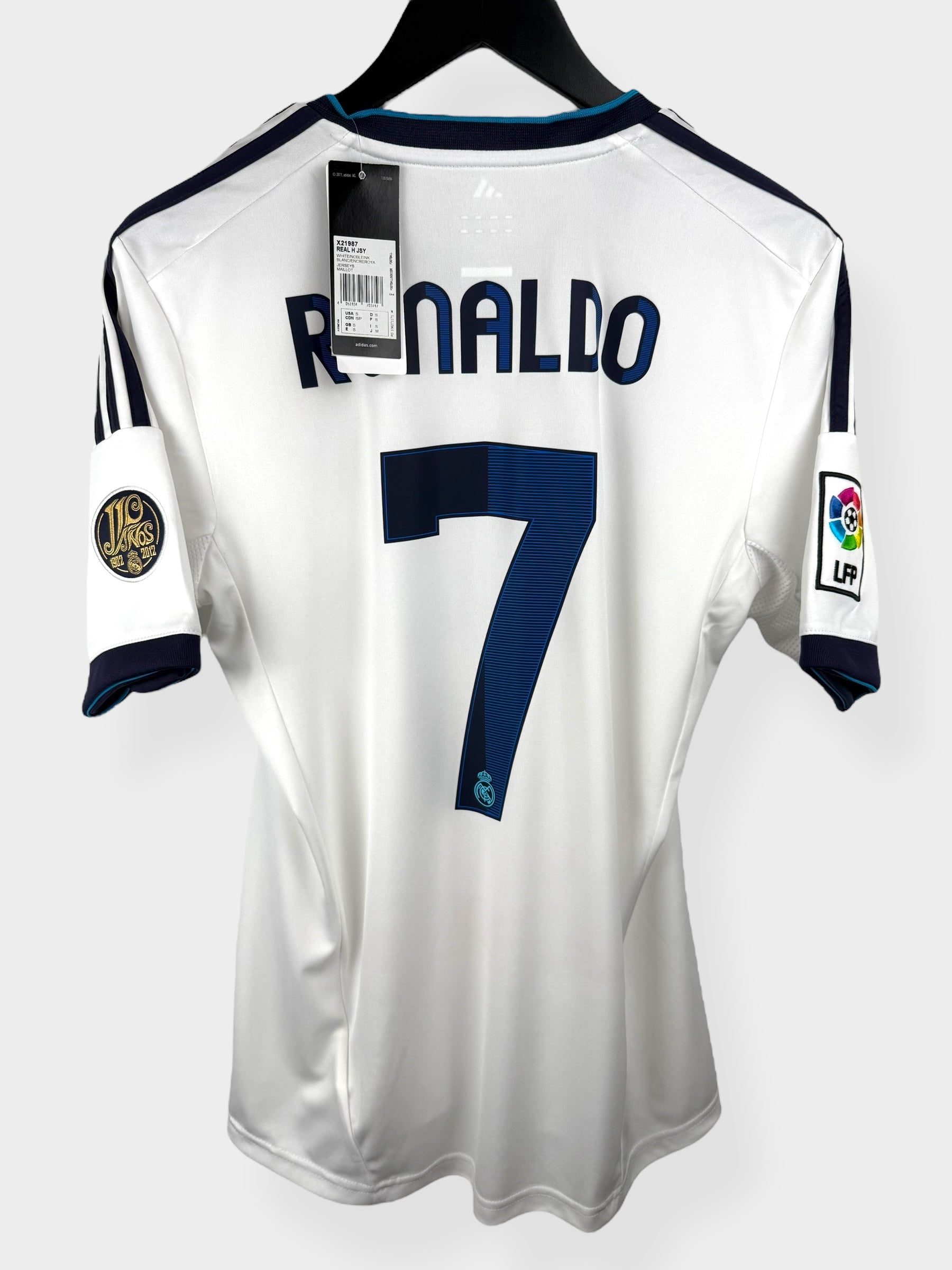 2012-13 REAL MADRID THUISSHIRT RONALDO #7 M