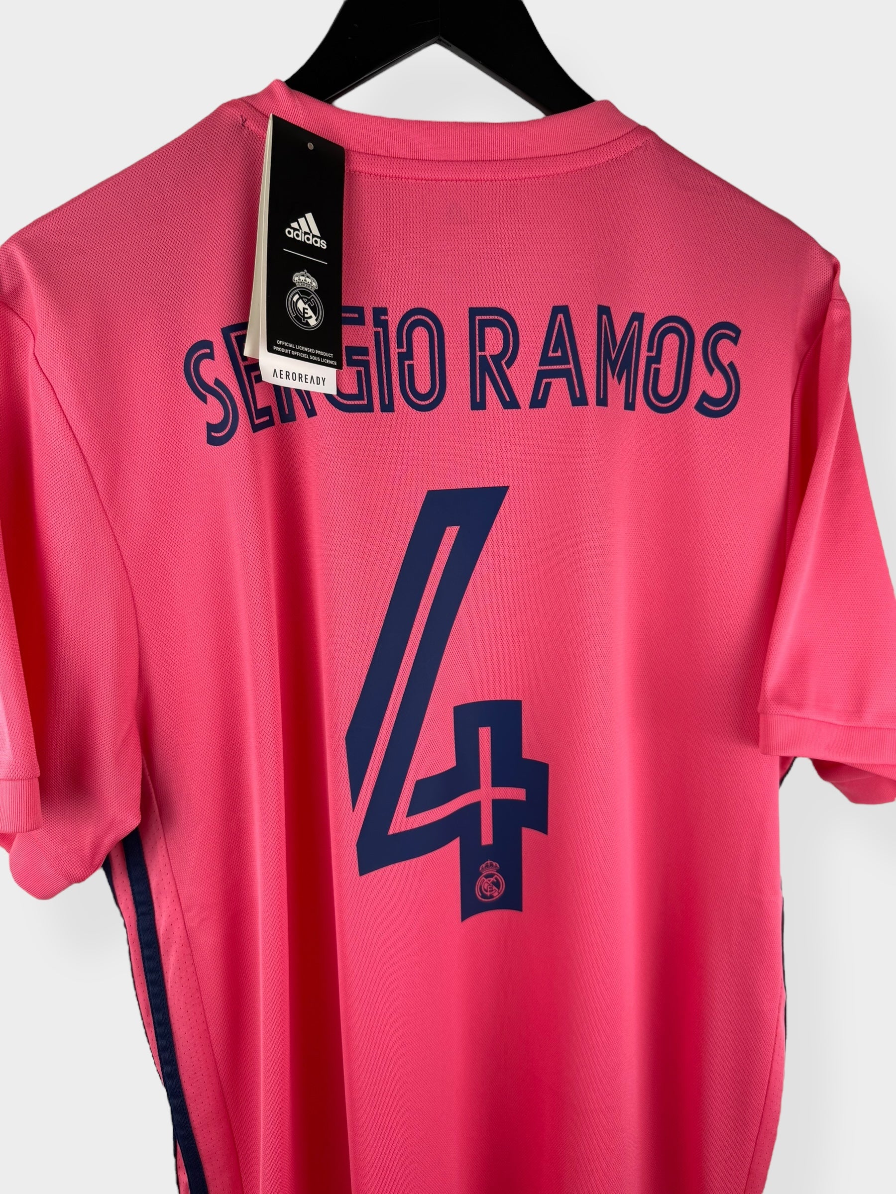 2020-21 REAL MADRID UITSHIRT SERGIO RAMOS #4 L