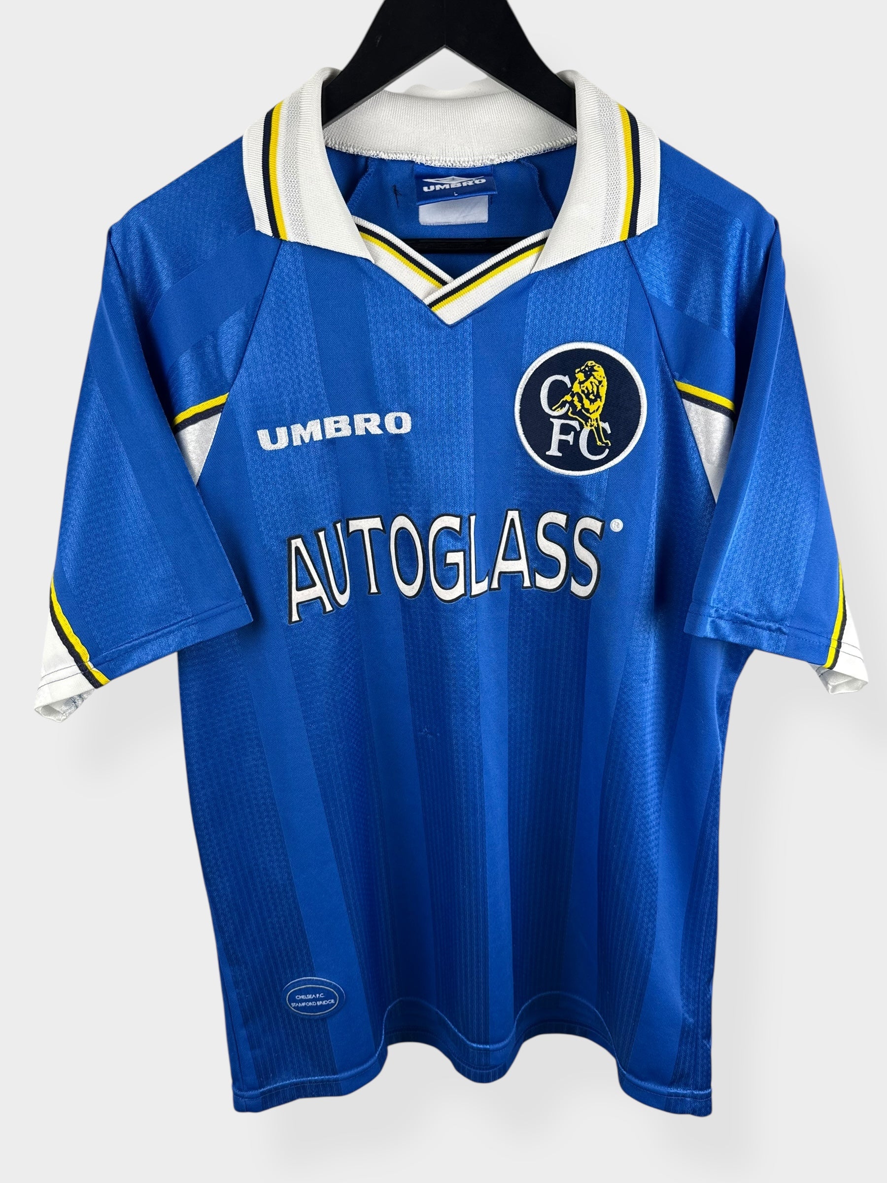 1997-99 CHELSEA HEIMTRIKOT GULLIT #4 L