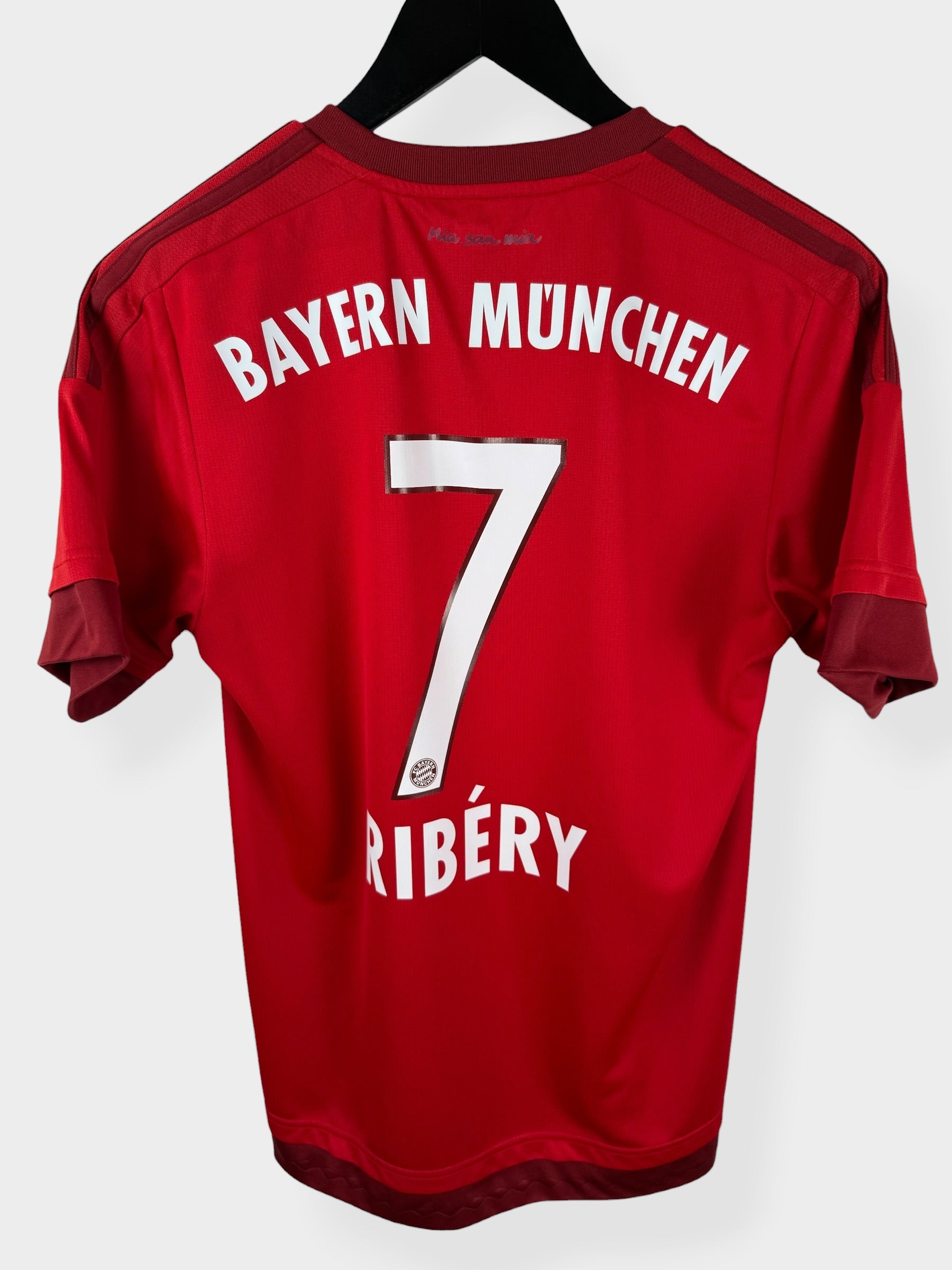 2015-16 BAYERN MUNICH HOME SHIRT RIBERY #7 S