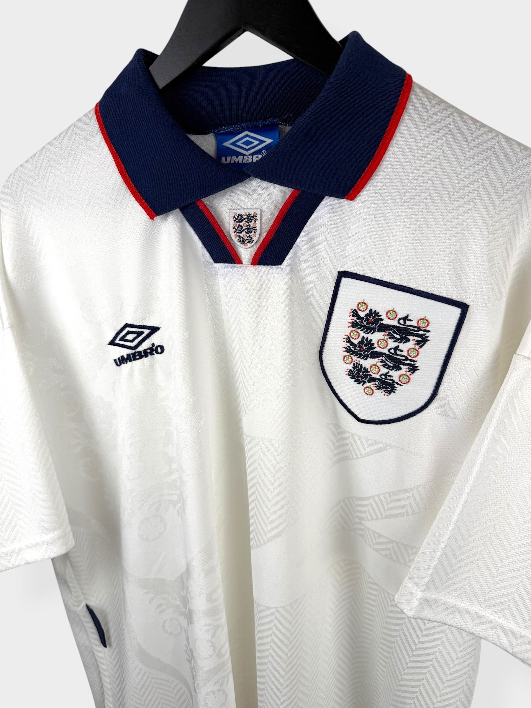 1993-95 ENGLAND HEIMTRIKOT XL