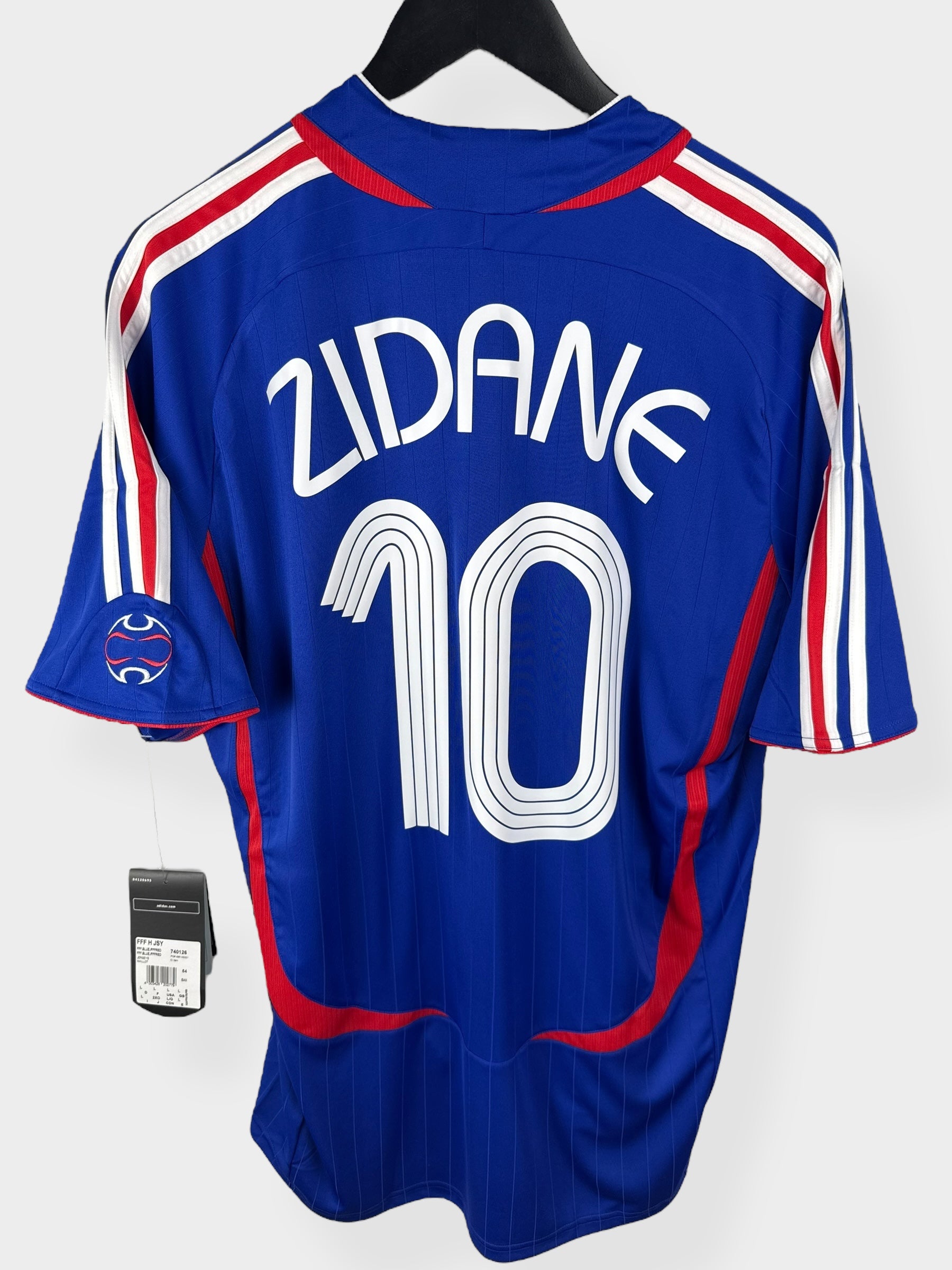 2006-07 FRANKREICH HEIMTRIKOT ZIDANE #10 L