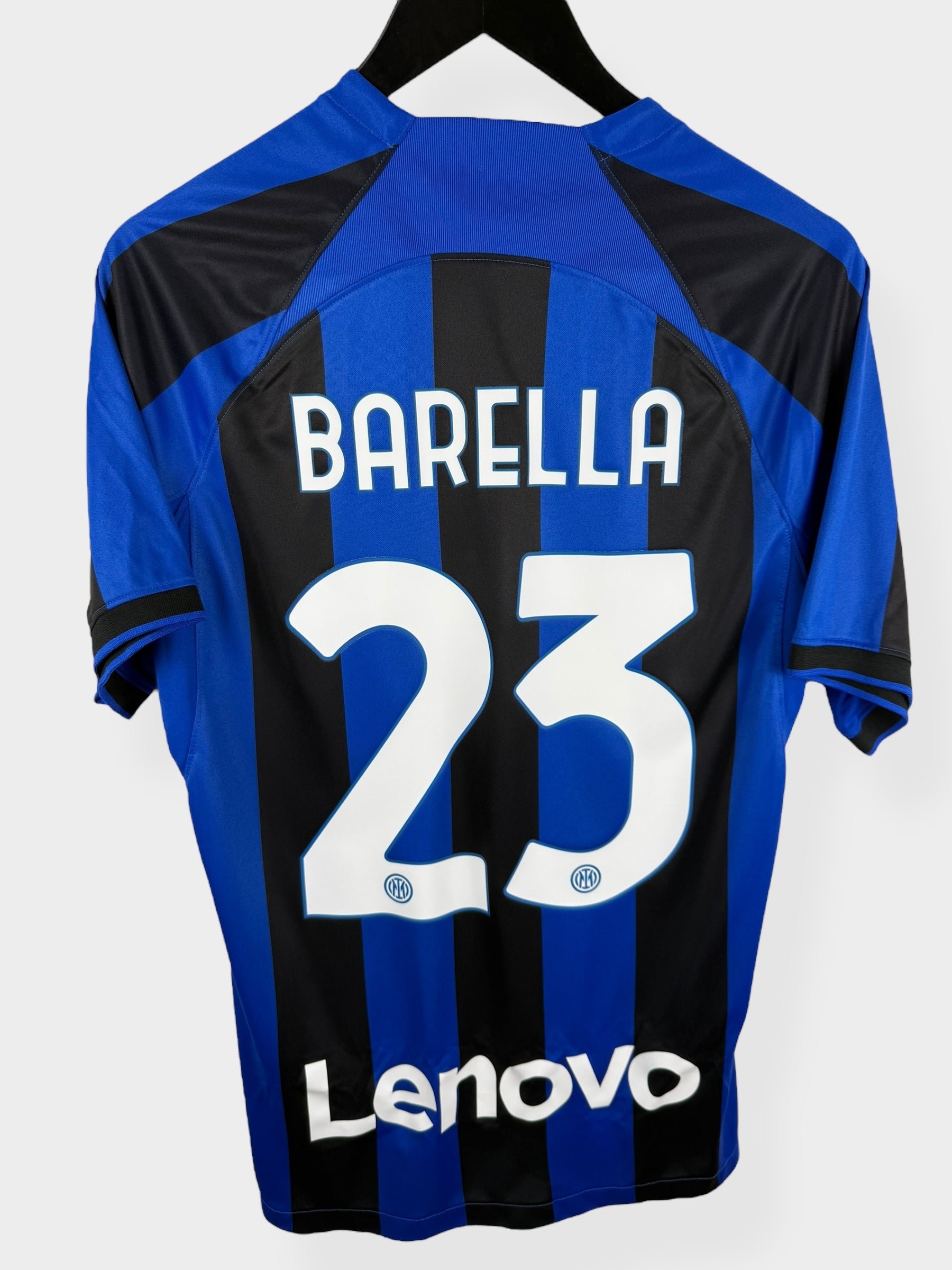 2022-23 INTER MILAN HOME SHIRT BARELLA #23 M - Authentic Football Club