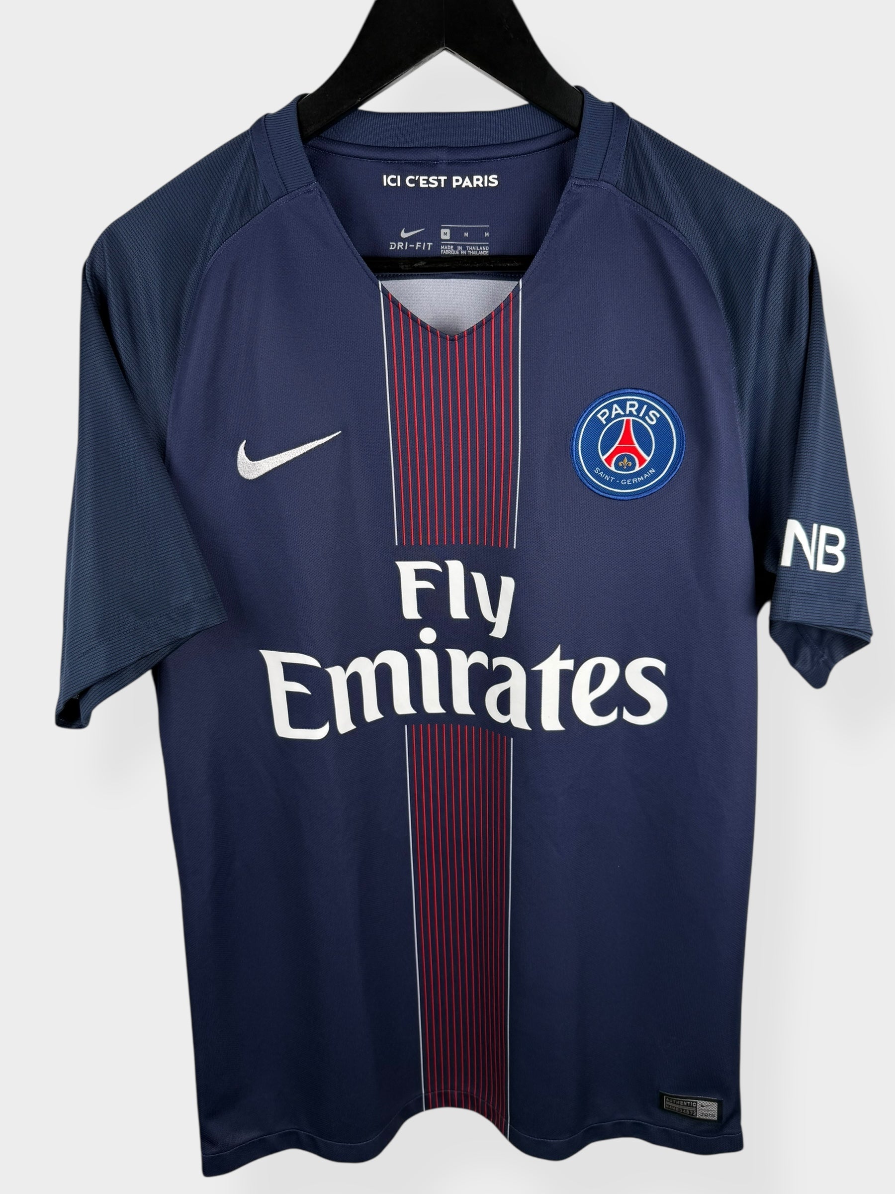 2016-17 PARIS SAINT-GERMAIN HOME SHIRT IBRAHIMOVIC #10 M