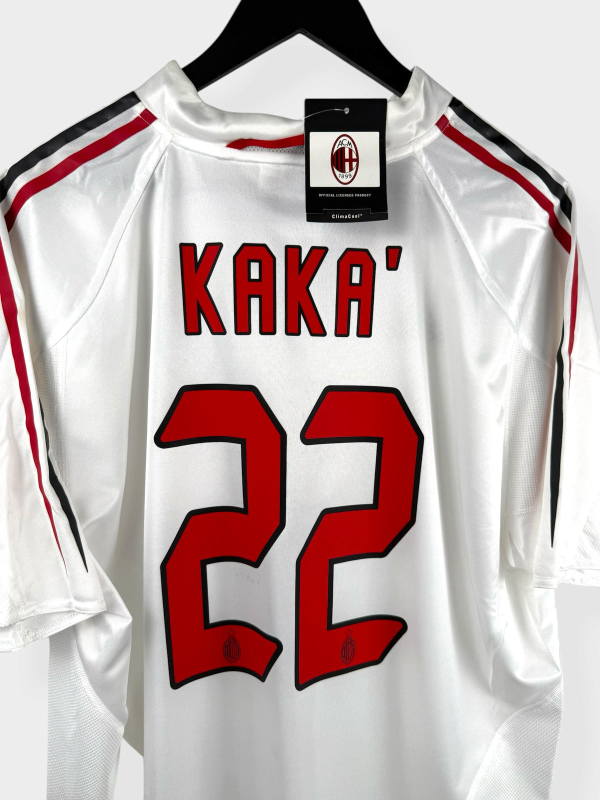 2004-05 AC MILAN AWAY SHIRT KAKA #22 XL - Authentic Football Club