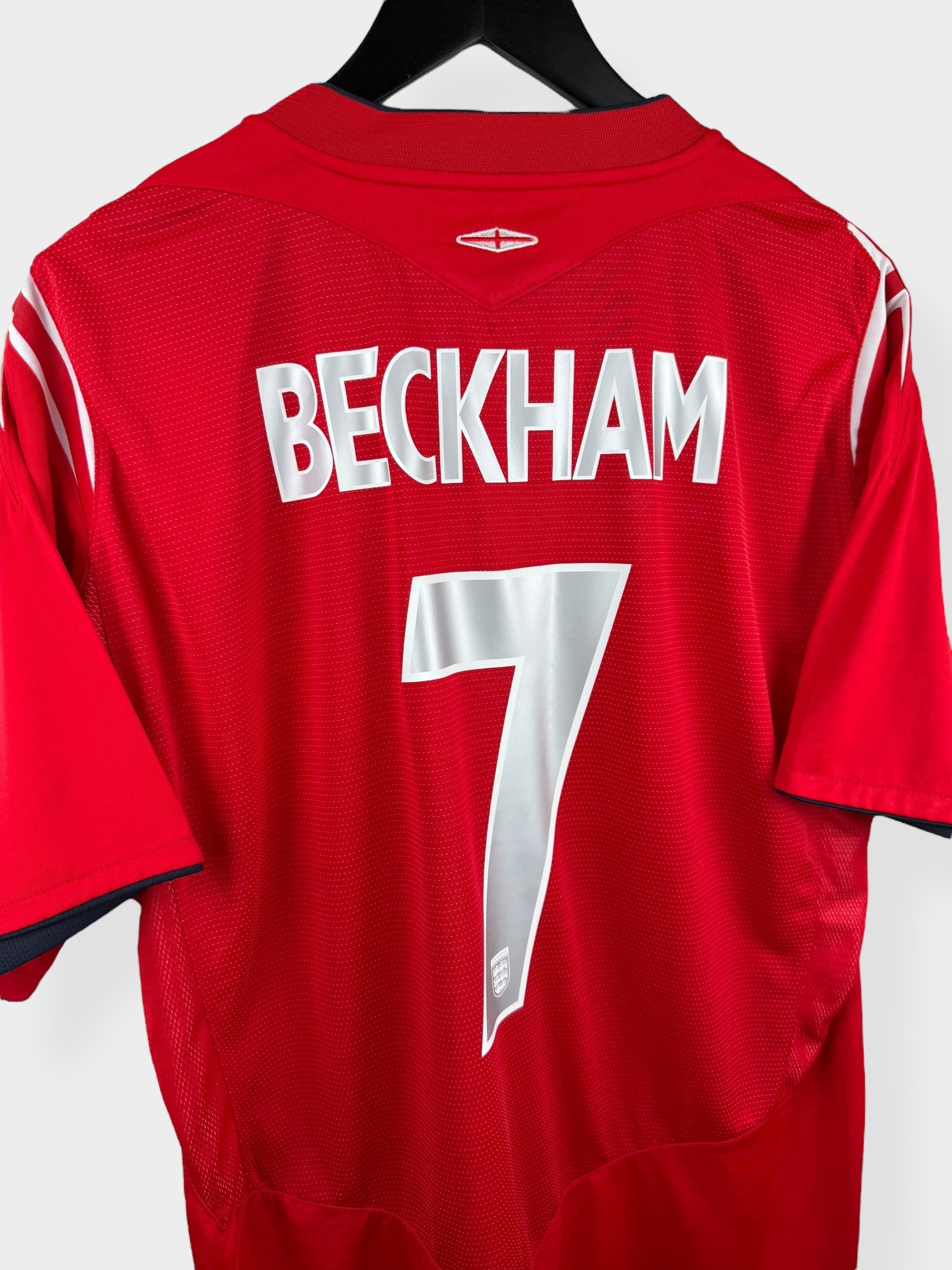 2004-06 ENGELAND UITSHIRT BECKHAM #7 XL