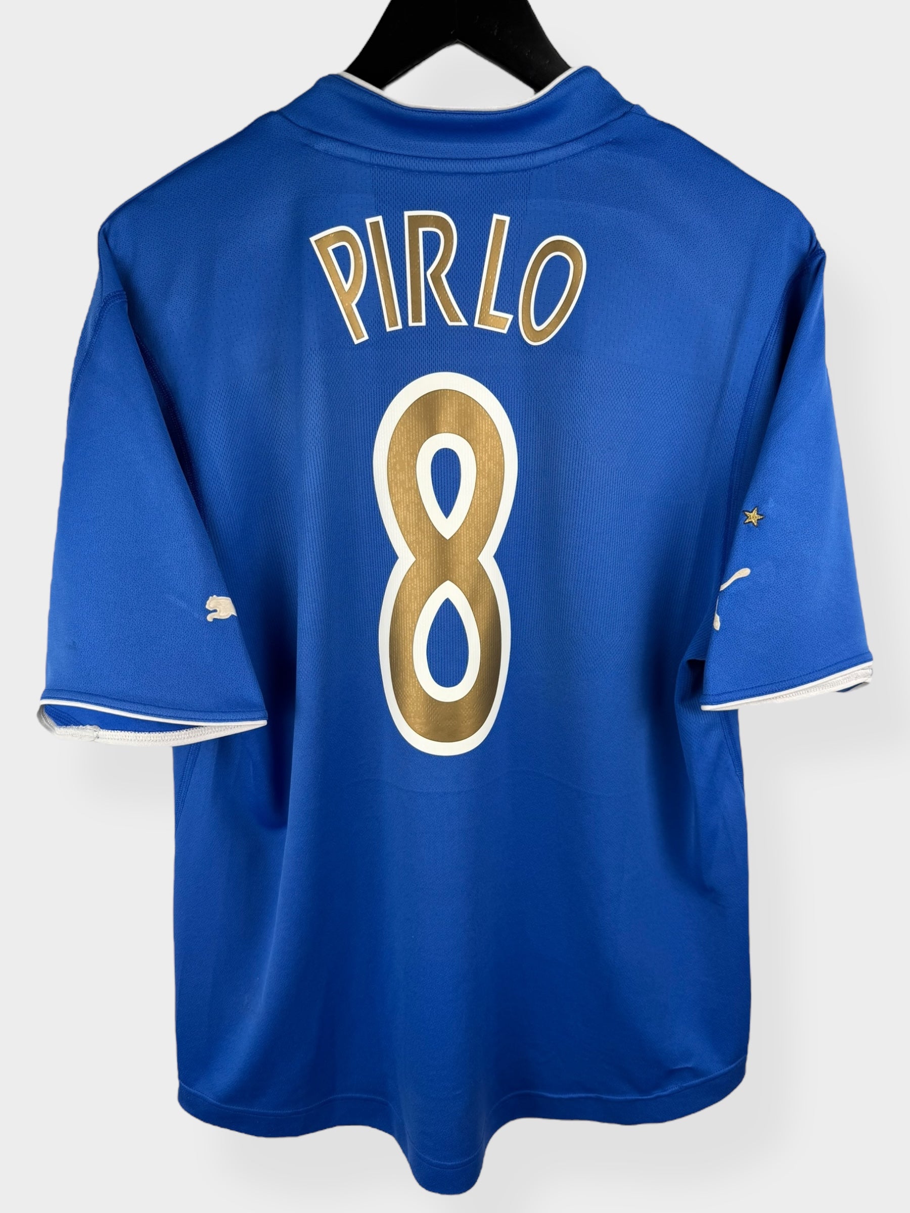 2003-04 ITALY HOME SHIRT PIRLO #8 XL