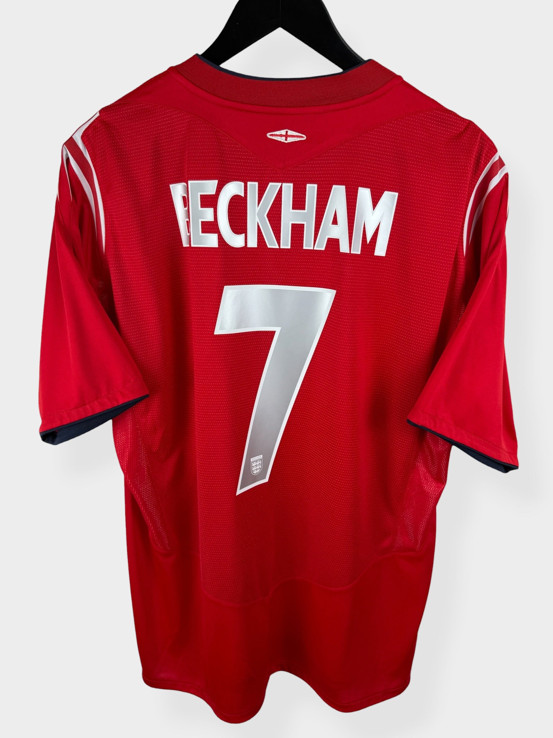 2004-06 ENGLAND AWAY SHIRT BECKHAM #7 XL