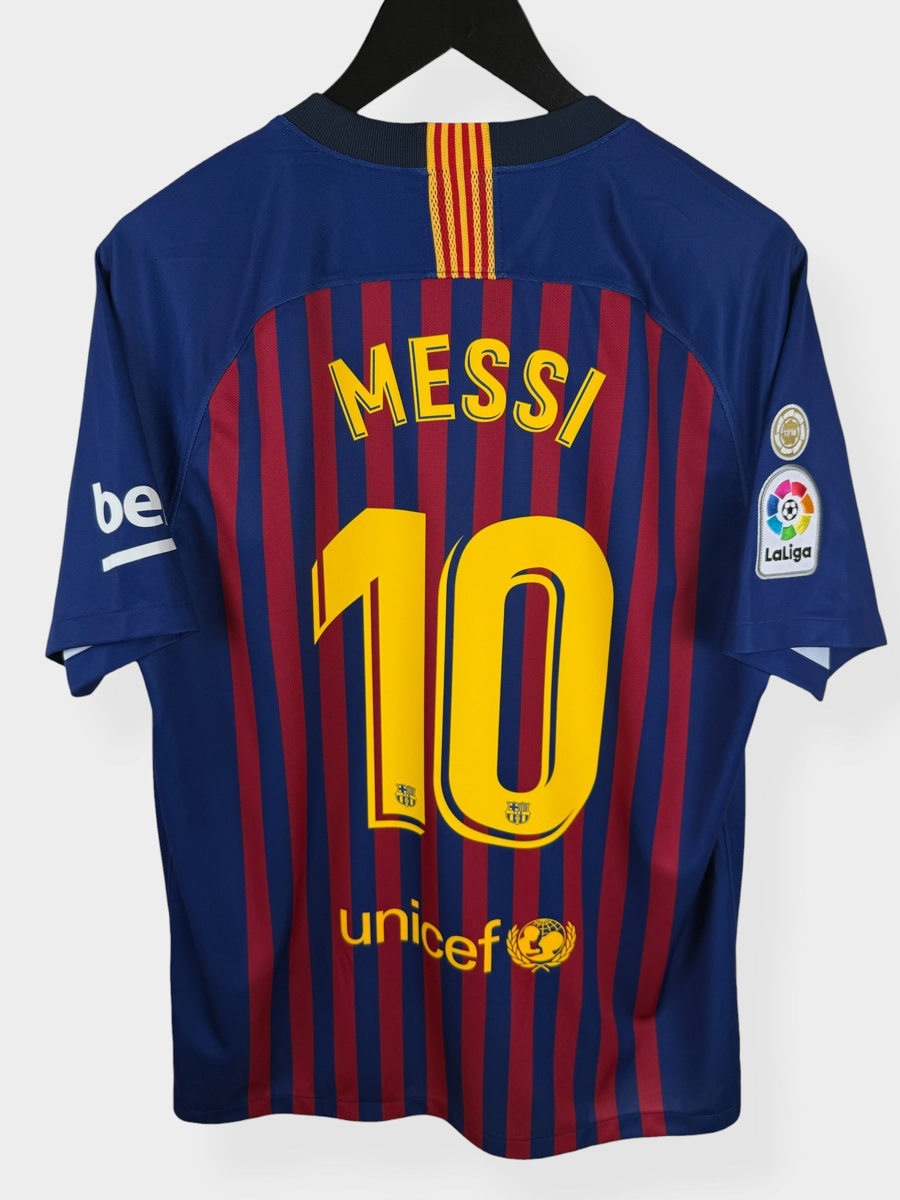 2018-19 BARCELONA HOME SHIRT MESSI #10 L