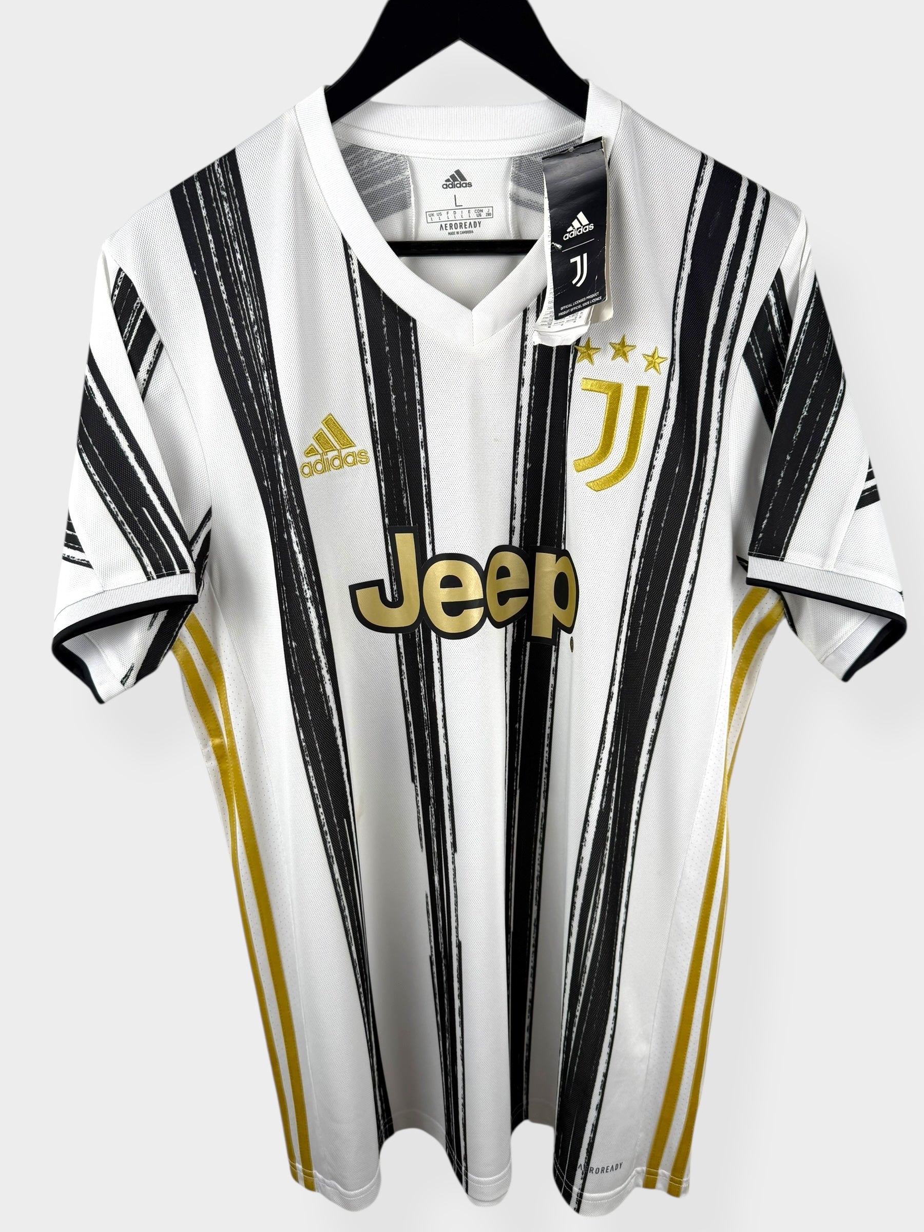 2020-21 JUVENTUS HOME SHIRT DYBALA #10 L - Authentic Football Club