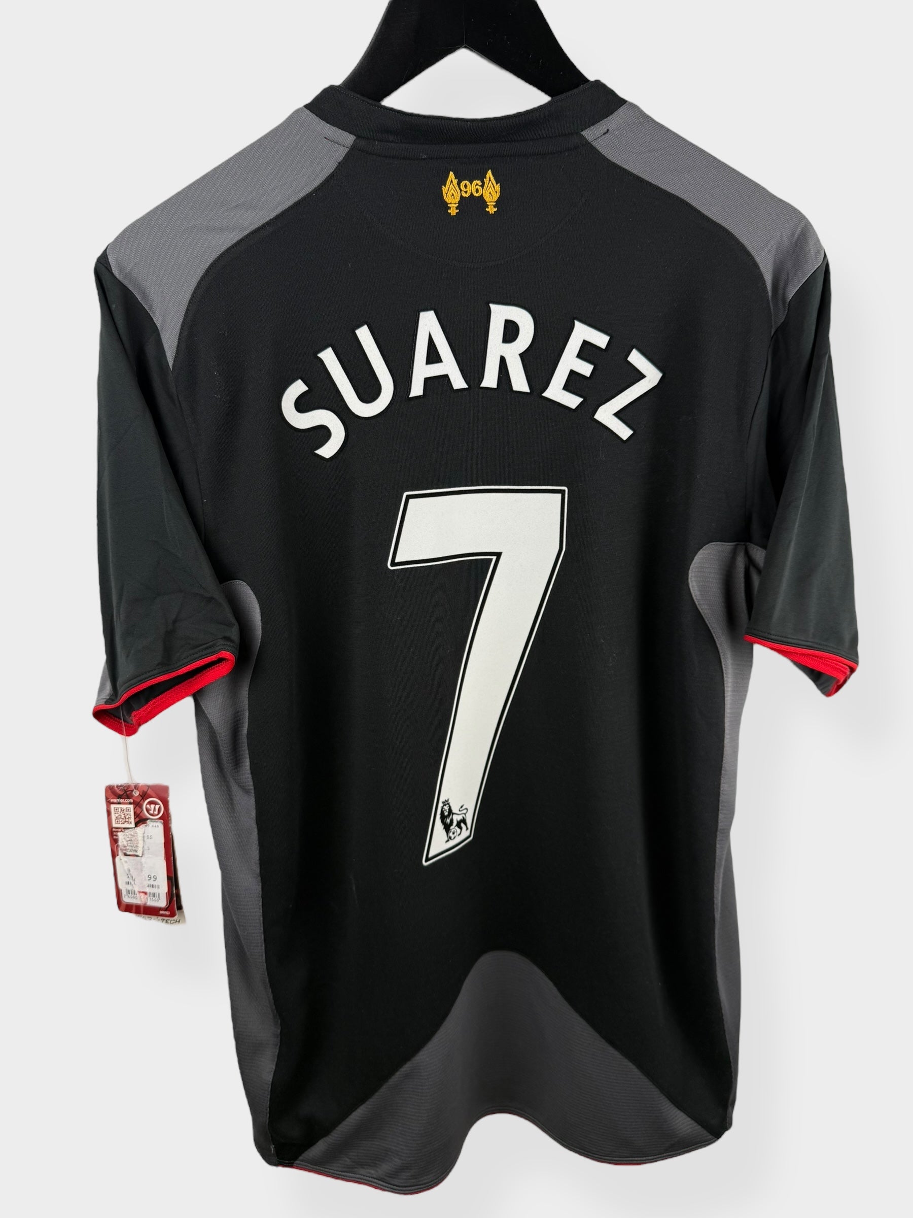 2012-13 LIVERPOOL AWAY SHIRT SUAREZ #7 M - WSTM204