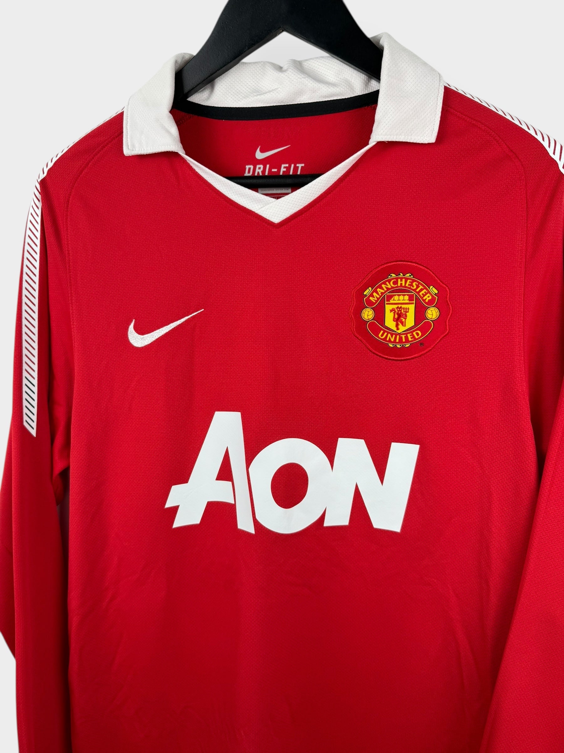 2010-11 MANCHESTER UNITED THUISSHIRT LS NANI #17 M