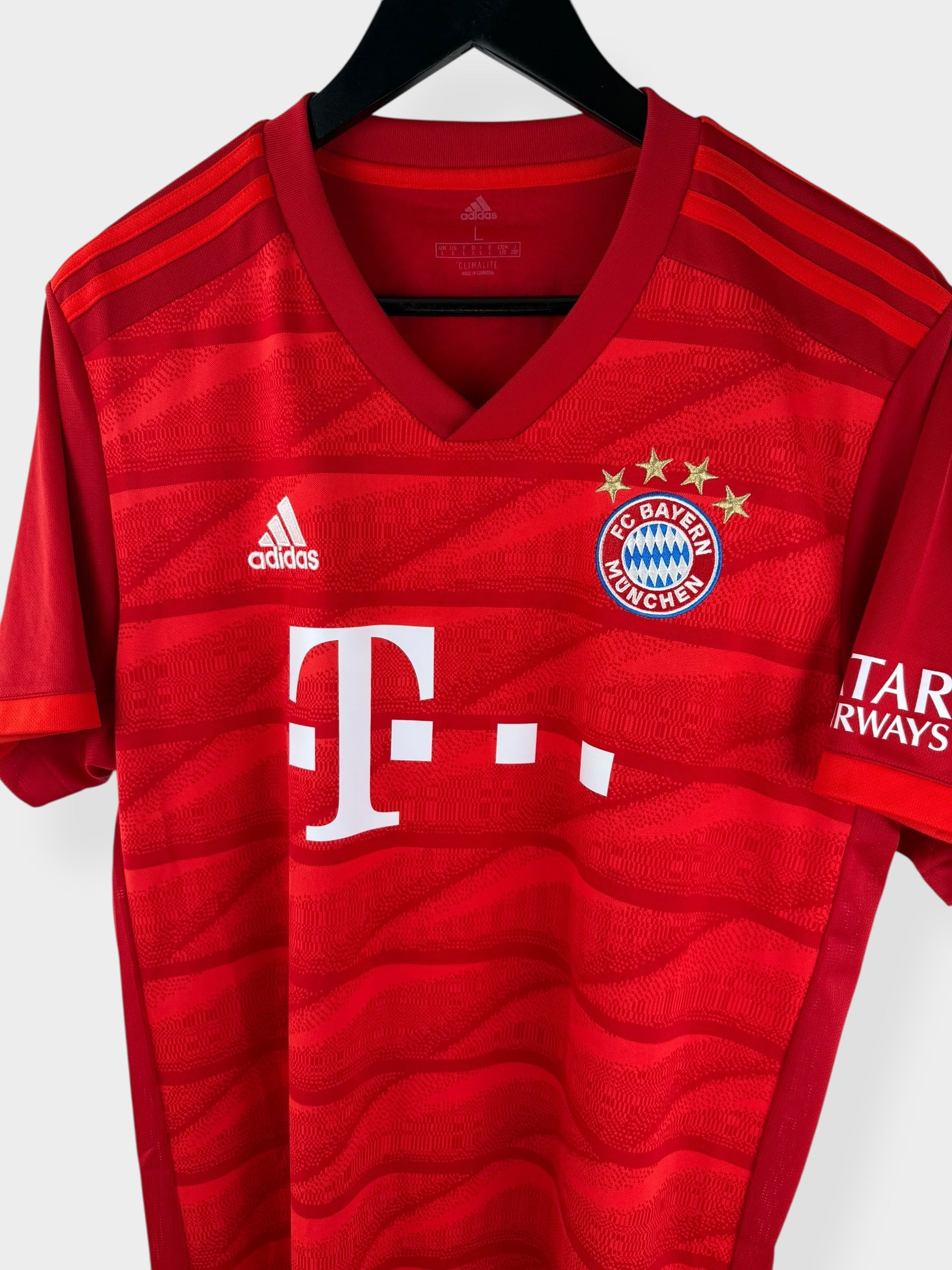 2019-20 BAYERN MUNICH HOME SHIRT ZIRKZEE #35 L