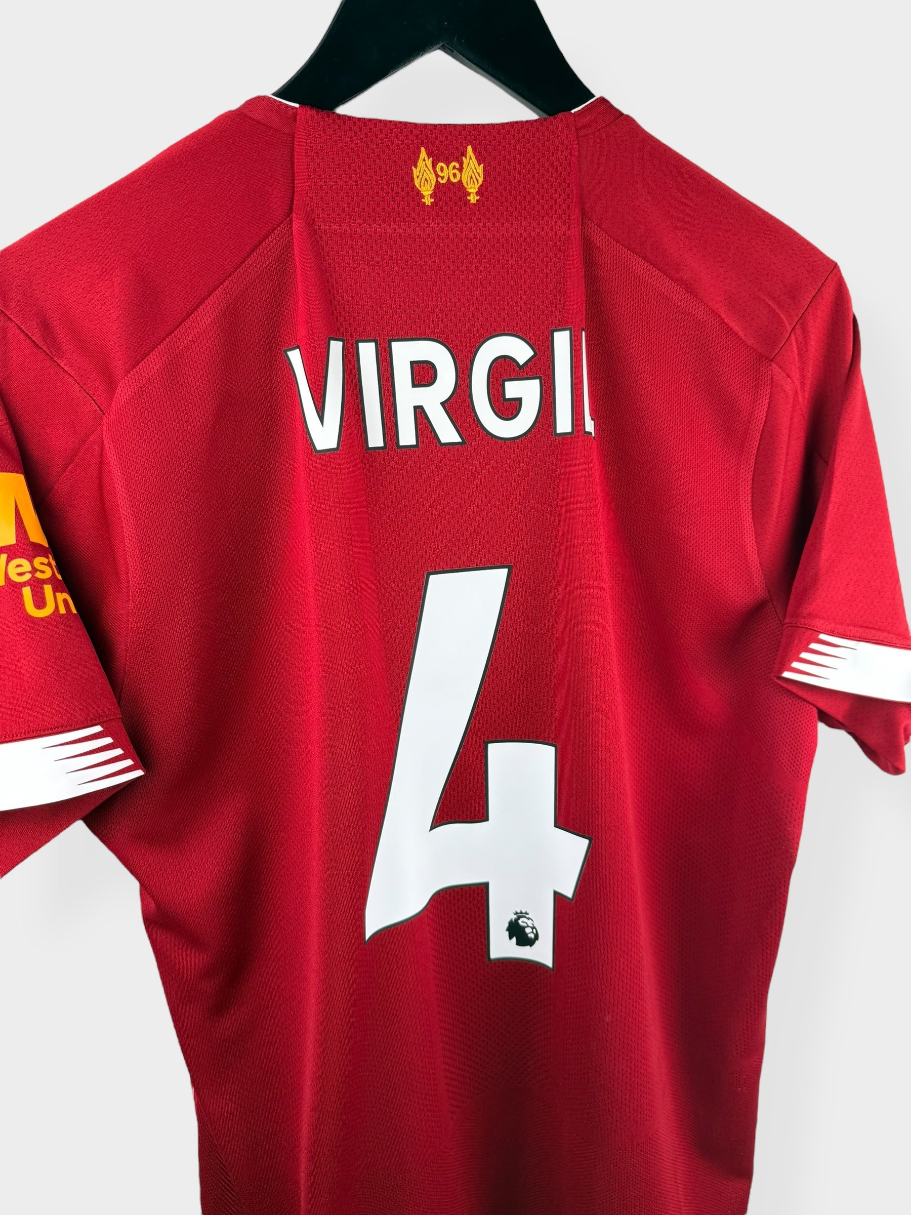 2019-20 LIVERPOOL THUISSHIRT VIRGIL #4 M