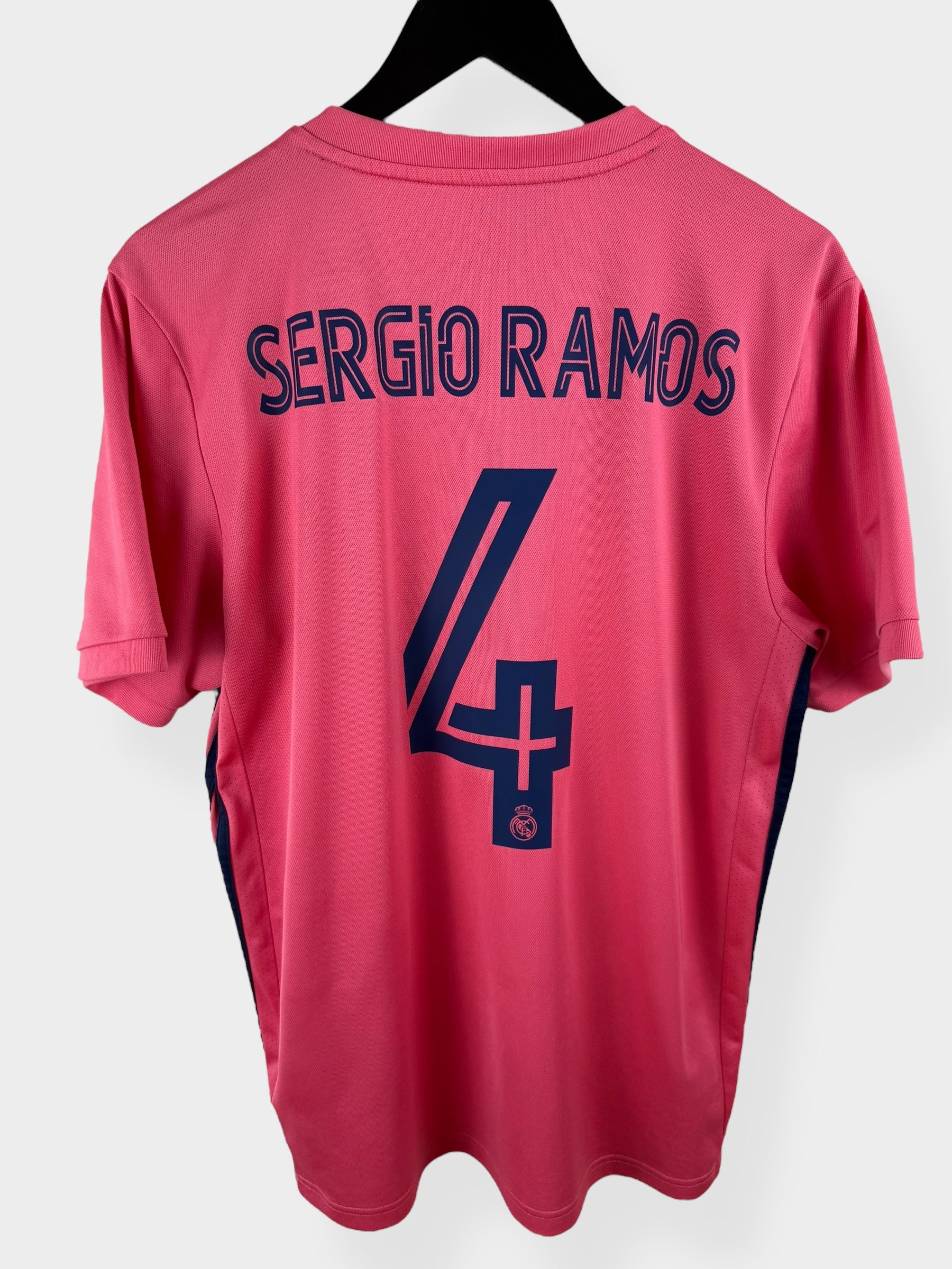 MAILLOT EXTÉRIEUR REAL MADRID 2020-21 SERGIO RAMOS #4 M