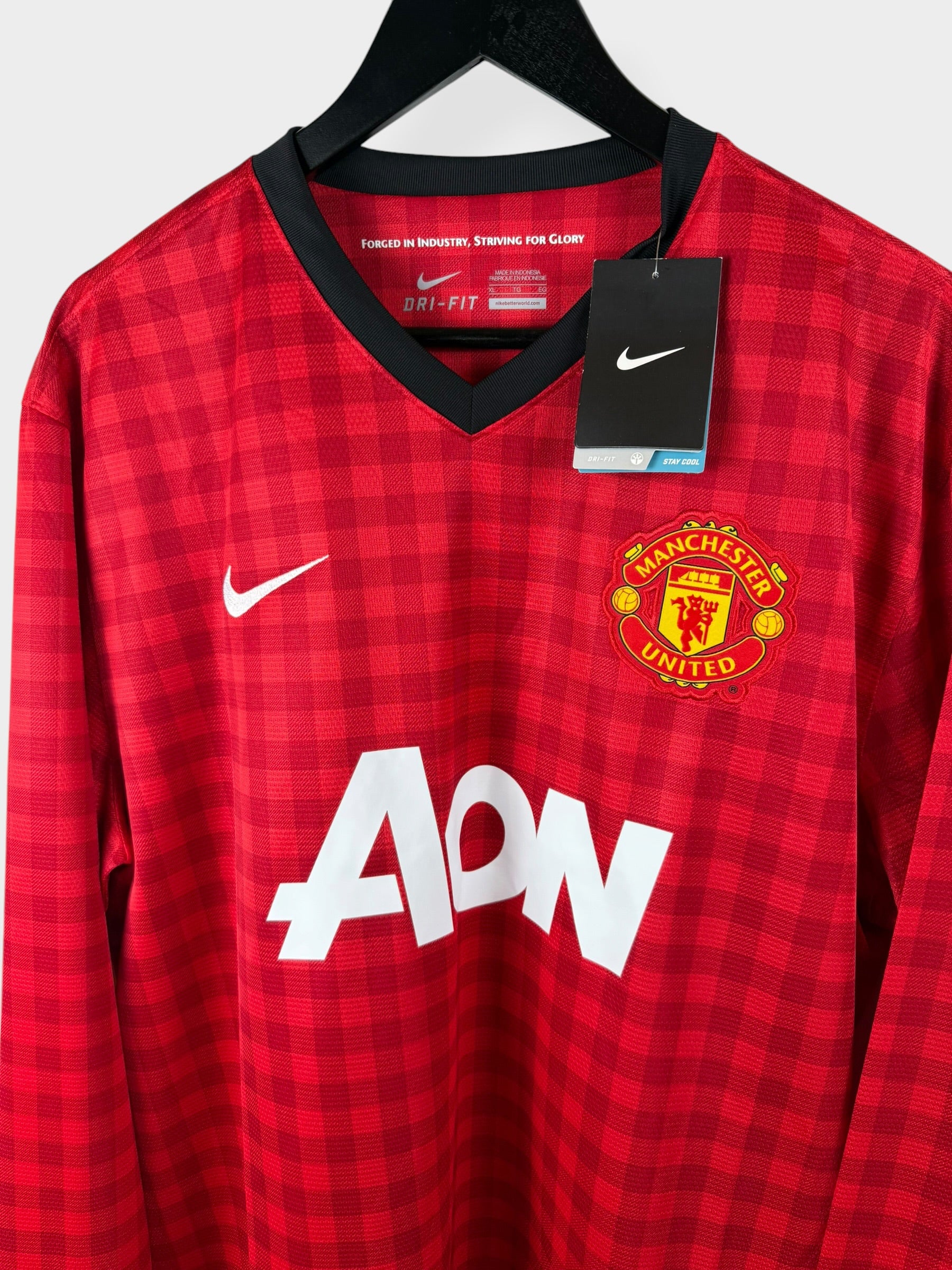 MAILLOT DOMICILE MANCHESTER UNITED 2012-13 ML V. PERISE #20 XL