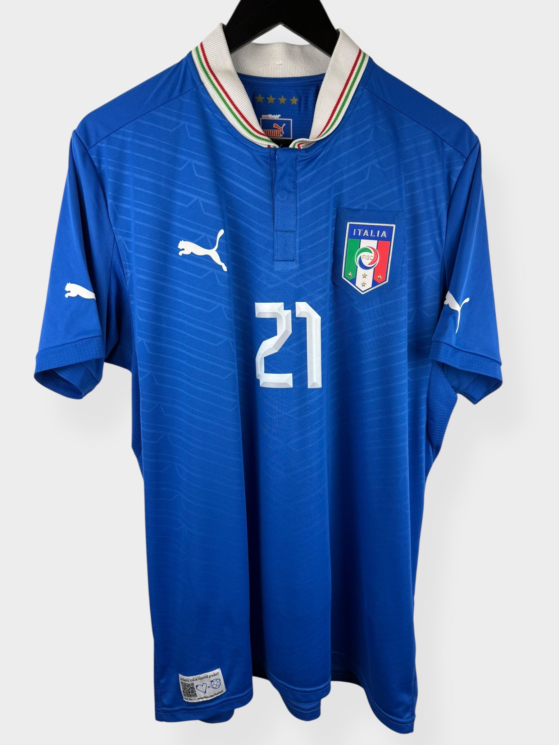 2012-13 ITALIEN HEIMTRIKOT PIRLO #21 XL