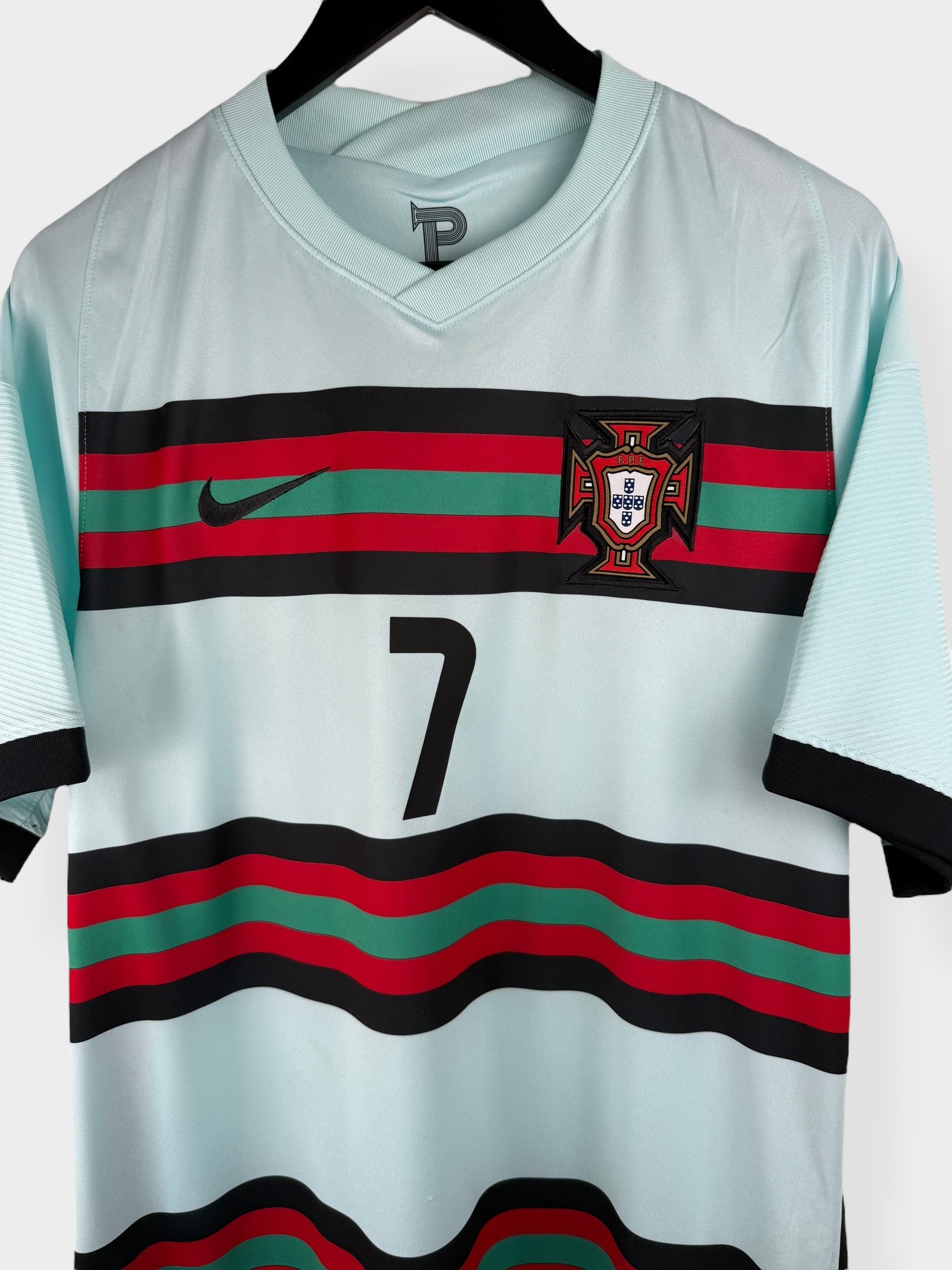2020-21 PORTUGAL AWAY SHIRT RONALDO #7 L